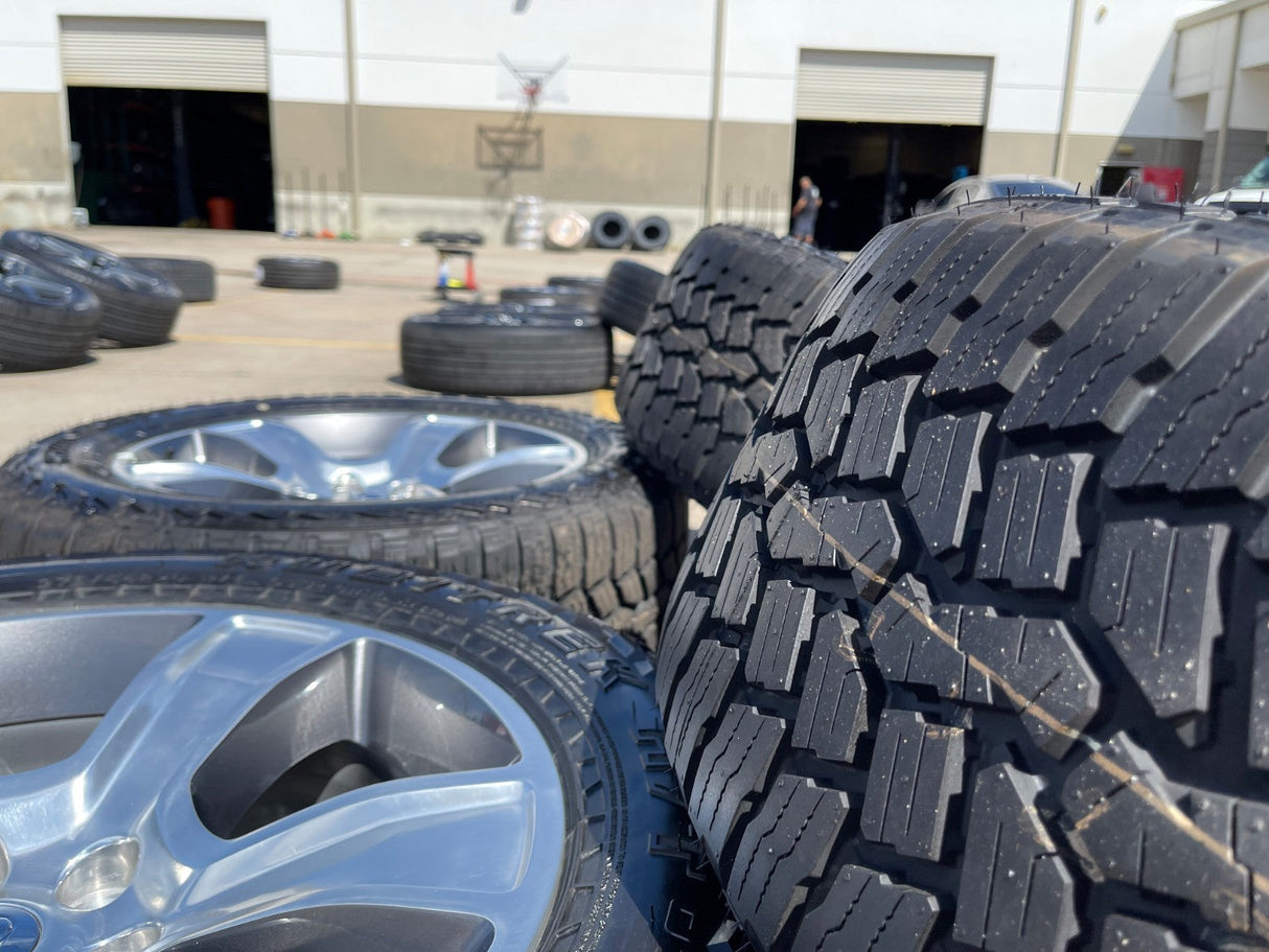 20" Dodge Ram 1500 OEM LIMITED 2676 2723 wheels rims 2025 2026 FALKEN A/T NEW Texas Truck Tire