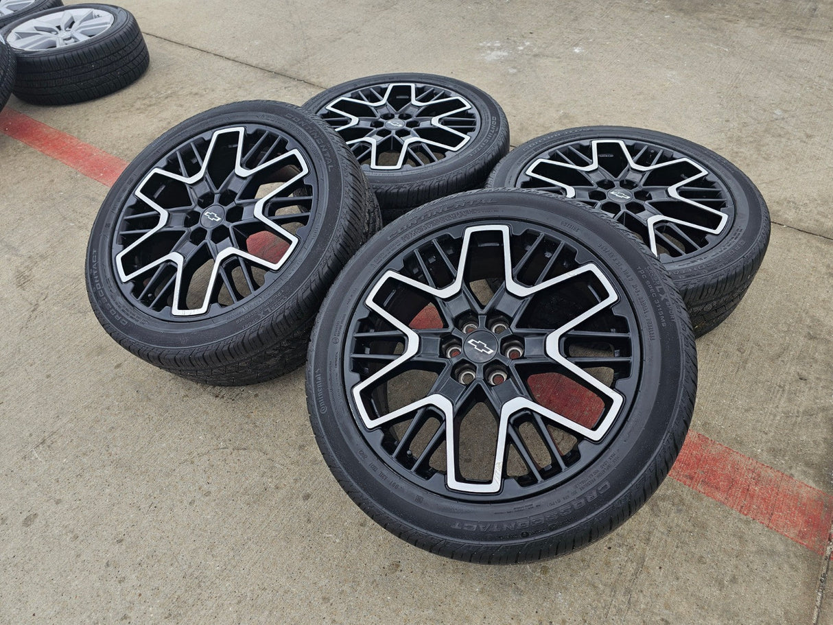 21" Chevy Blazer RS GMC Acadia OEM 95471 Wheels rims Traverse 2023 2024 2025 Texas Truck Tire