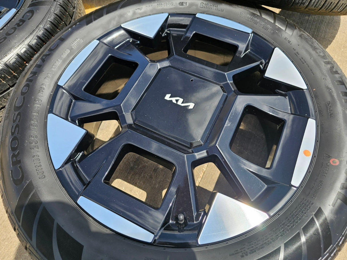 19" Kia Carnival Sorento OEM wheels rims Sonata Stinger K4 K5 2025 2026 2027 NEW Texas Truck Tire