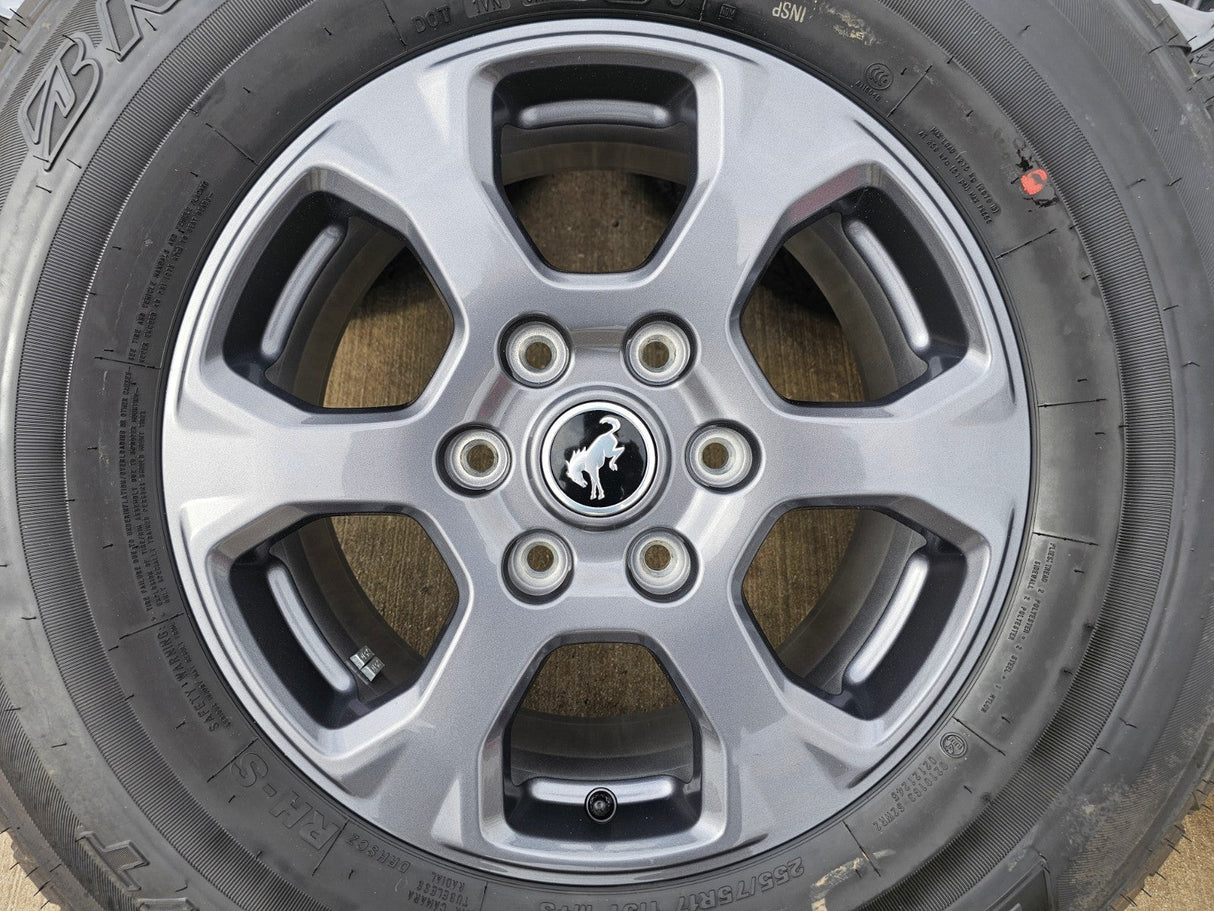 17" Ford Bronco Big Bend wheels rims 10384 OEM Ranger 2023 2024 2025 2026 NEW Texas Truck Tire