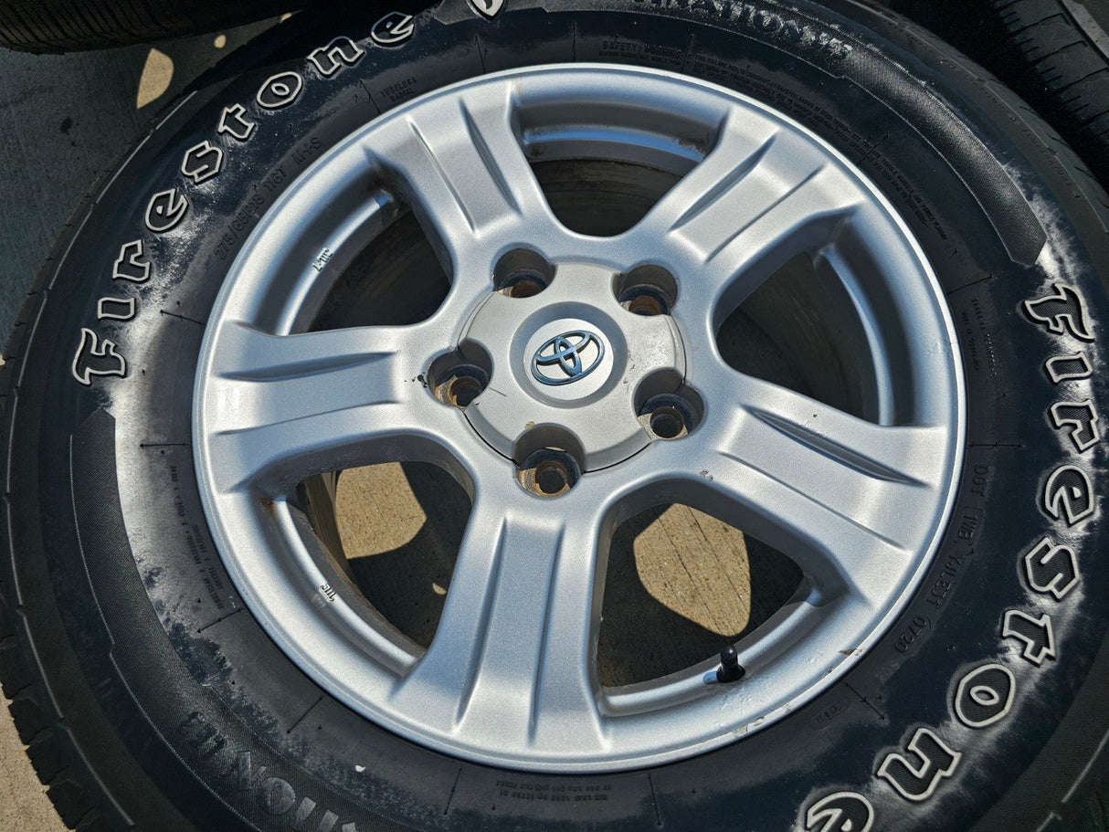 18" Toyota Tundra Sequoia TRD PRO OEM 5x150 wheels rims tires 69517 Texas Truck Tire