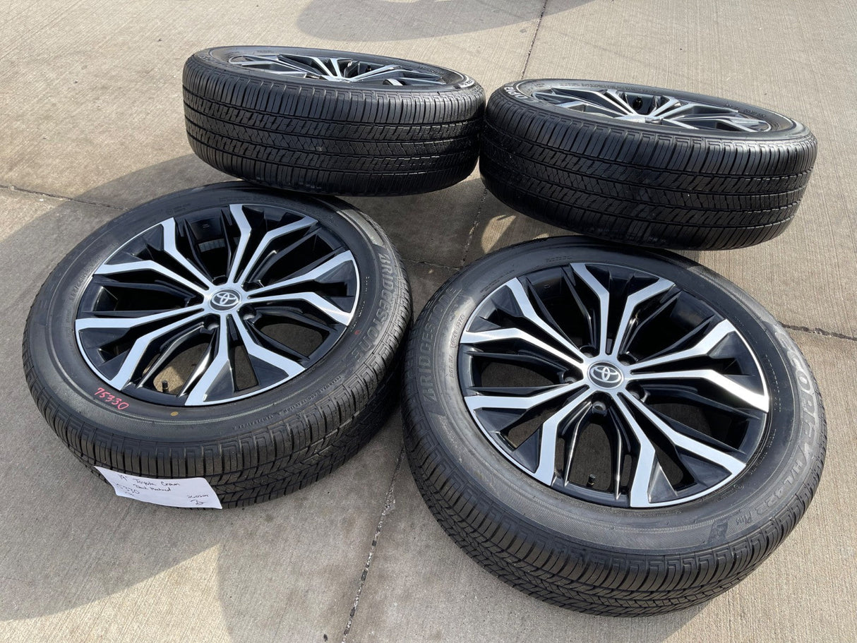 19" Toyota Crown OEM black wheels rims 75330 Camry Avalon Lexus 2024 2025 2026 Texas Truck Tire
