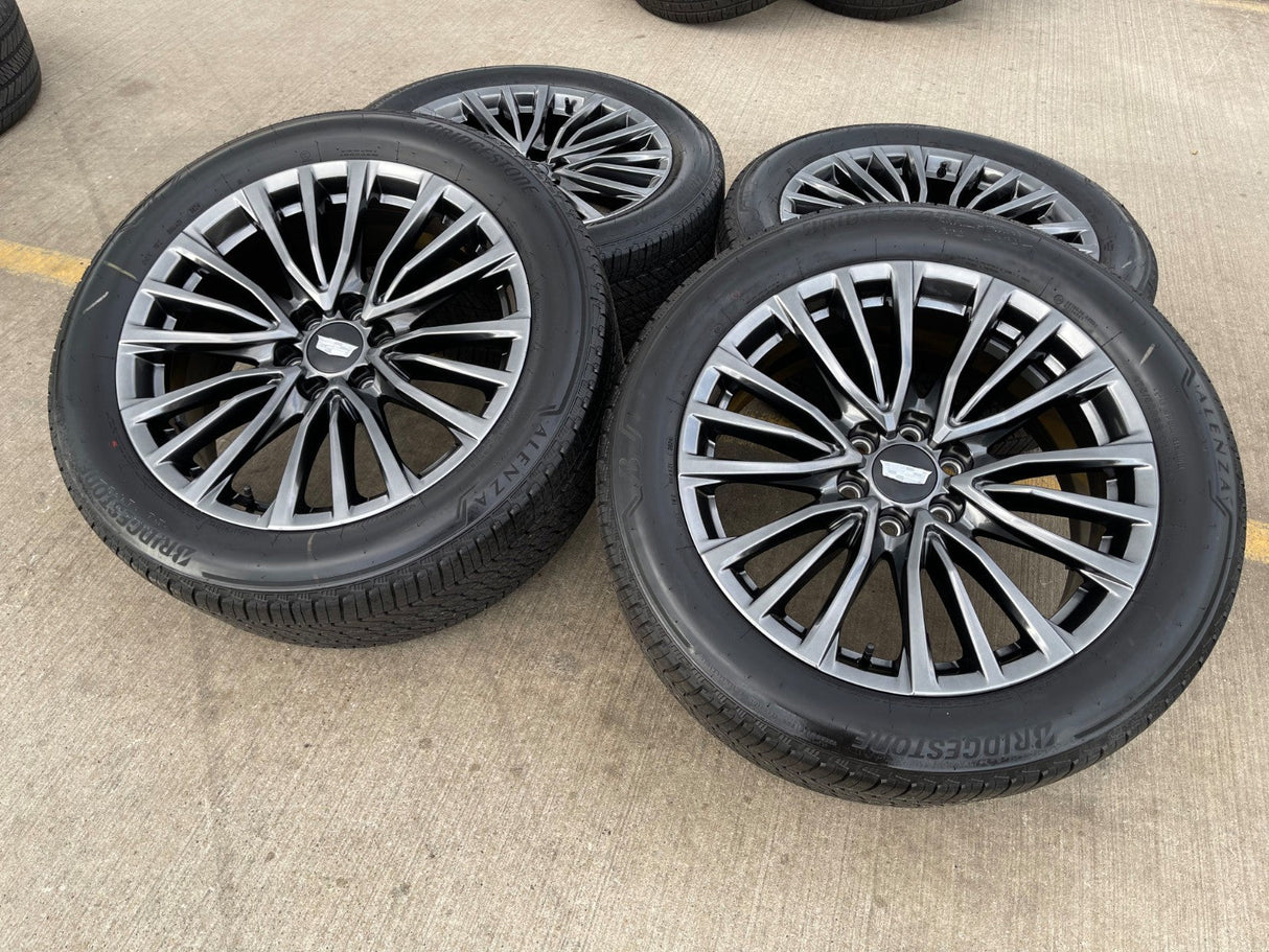 22" Cadillac Escalade V Platinum OEM 4883 95479 wheels rims 2024 2025 2026 NEW Texas Truck Tire