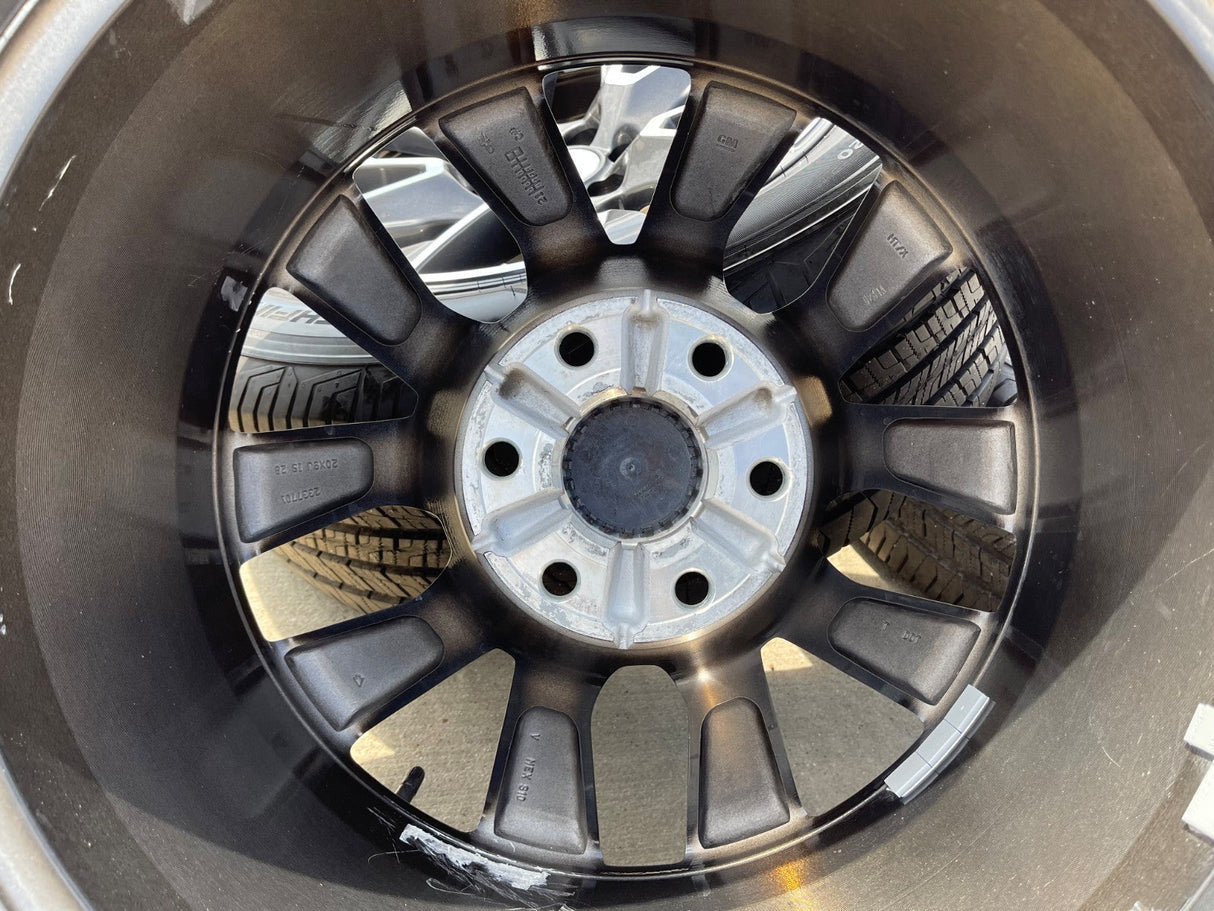 20" Chevy Tahoe Silverado OEM 5919 wheels rims GMC Yukon tires PATHFINDER Texas Truck Tire