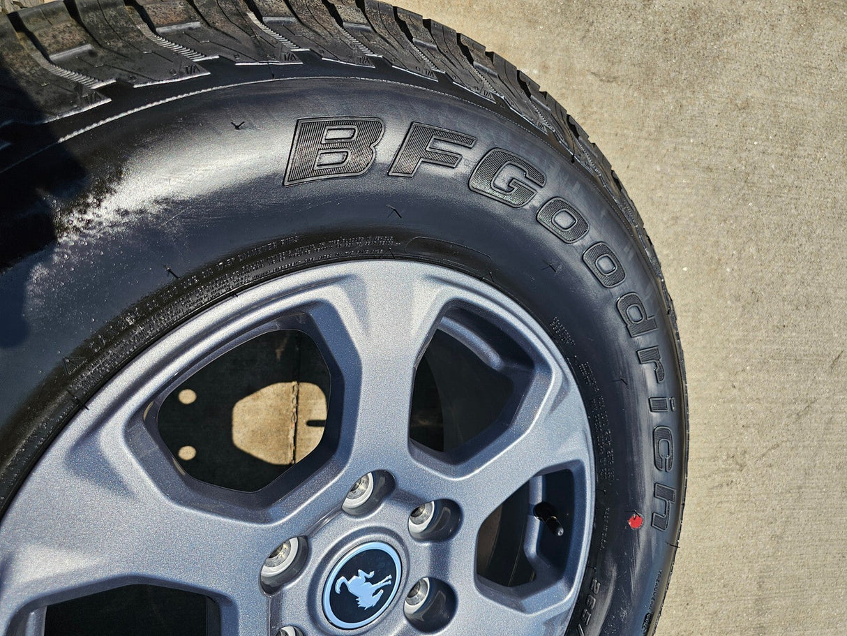 17" Ford Bronco Big Bend wheels rims 10384 OEM Ranger 2024 2025 2026 NEW BFG Texas Truck Tire