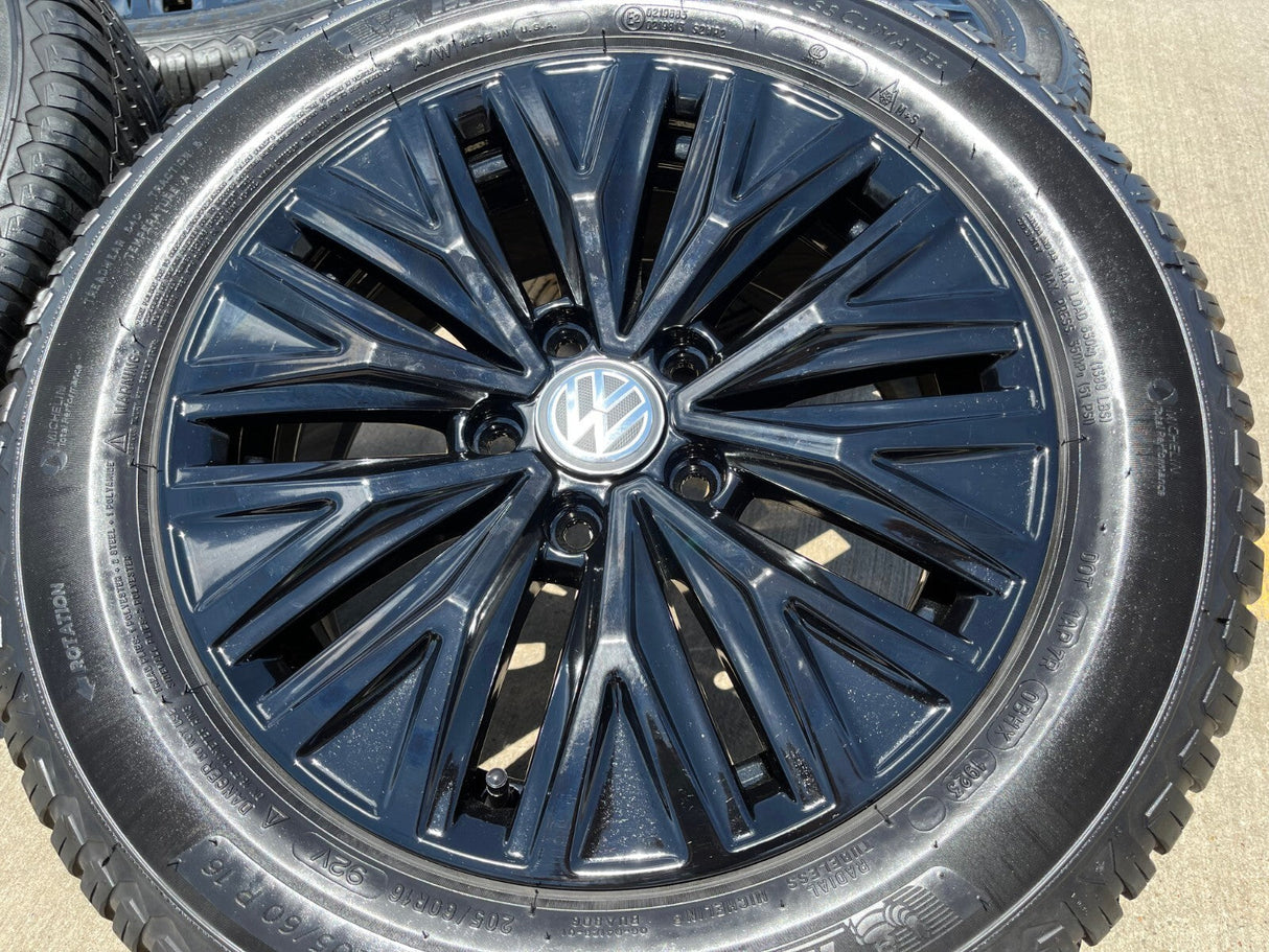 16" VW Jetta Passat OEM wheels rims 70045 Beetle Winter MICHELIN Texas Truck Tire