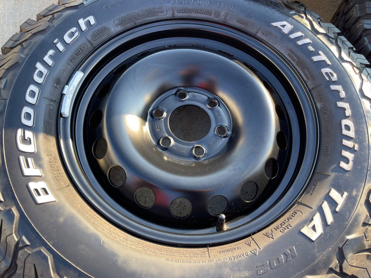 17" INEOS Grenadier OEM wheels rims tires 2023 2024 2025 2026 2027 NEW BFG Texas Truck Tire