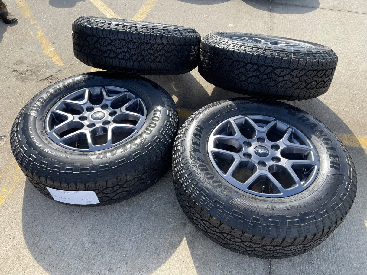 17" Ford Ranger OEM rims wheels tires Bronco N1WZ1007V 2023 2024 2025 2026 NEW Texas Truck Tire