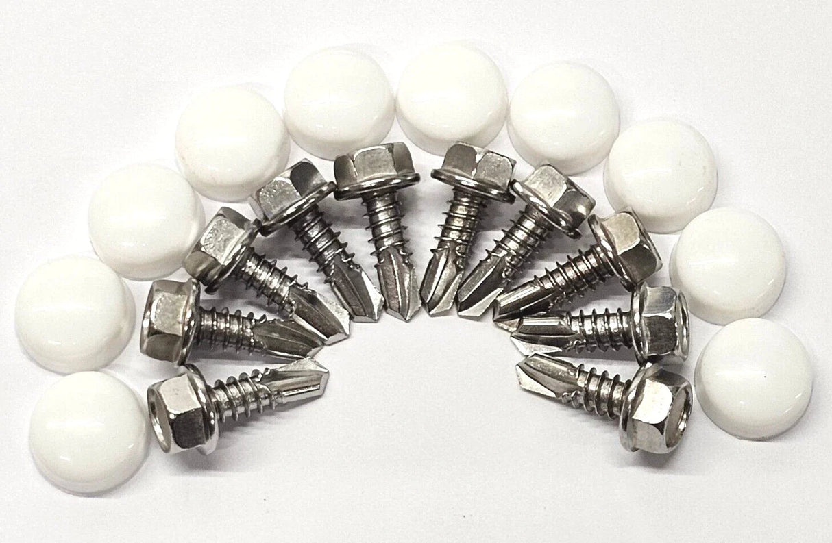 Complete Performance Lund Sun Visor Mounting Hardware Stainless Screws - 1992-1997 Ford F-Series & Bronco Complete Performance