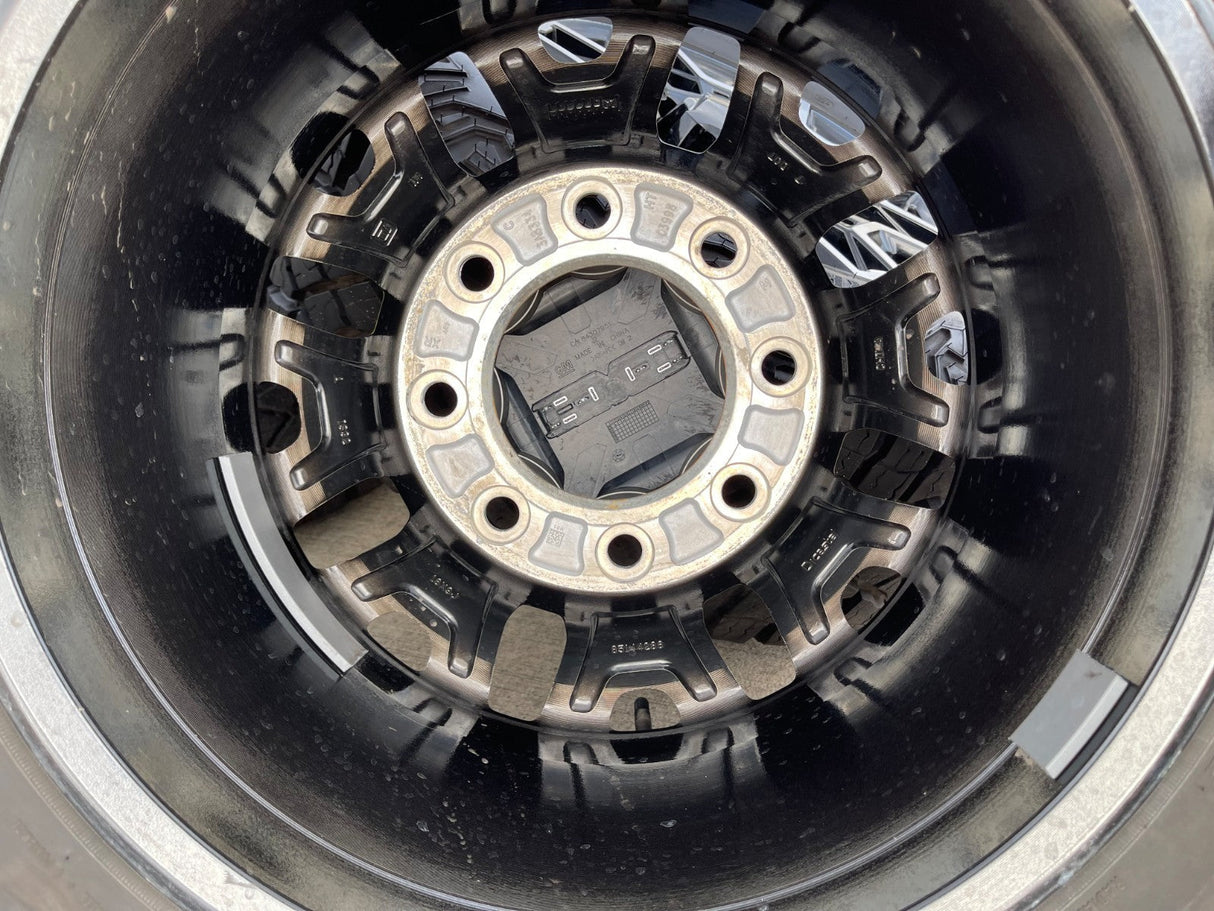 18" GMC Sierra AT4X Chevy Trail Boss 2500 OEM 14136 wheels rims GOODYEAR 35" Texas Truck Tire