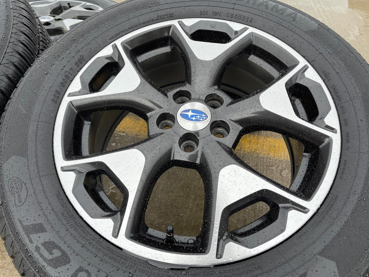 17" Subaru XV Crosstrek OEM 68855 wheels rims tires 2022 2023 2024 2025 2026 Texas Truck Tire