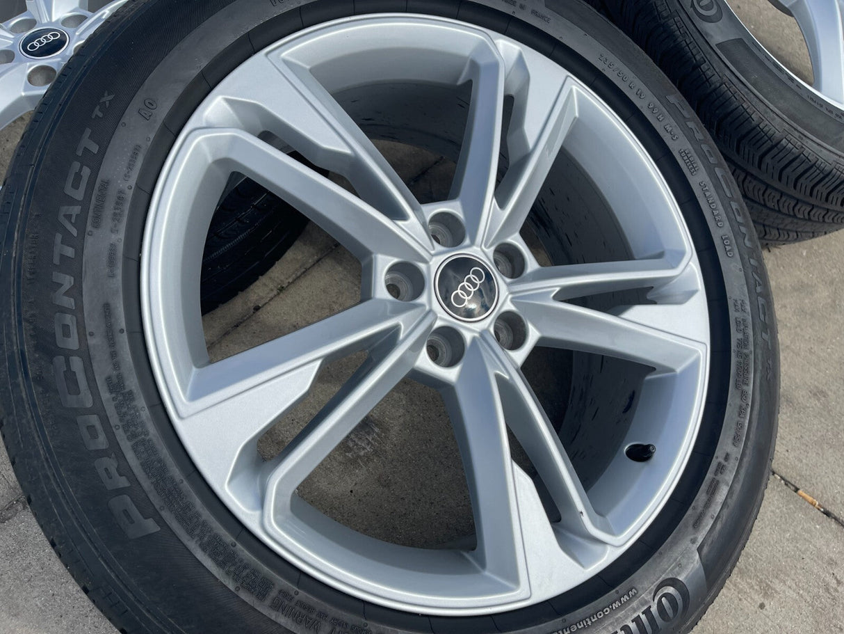19" Audi Q8 OEM wheels rims tires 59120 Q7 RS S VW Atlas Texas Truck Tire