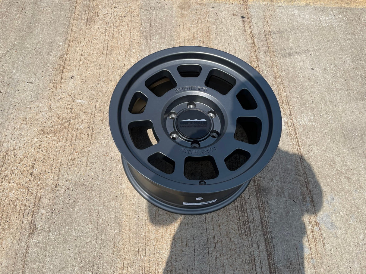 17x8.5 17" Method Racing MR706 Chevy Silverado RAM Tacoma wheel rim 6x139 6x5.5 Texas Truck Tire