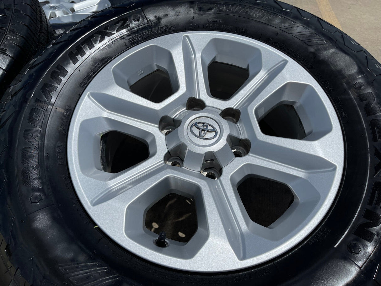 17" 4Runner Toyota Tacoma OEM wheels rims 75153 FJ NEXEN ROADIAN HTX2 NEW Texas Truck Tire