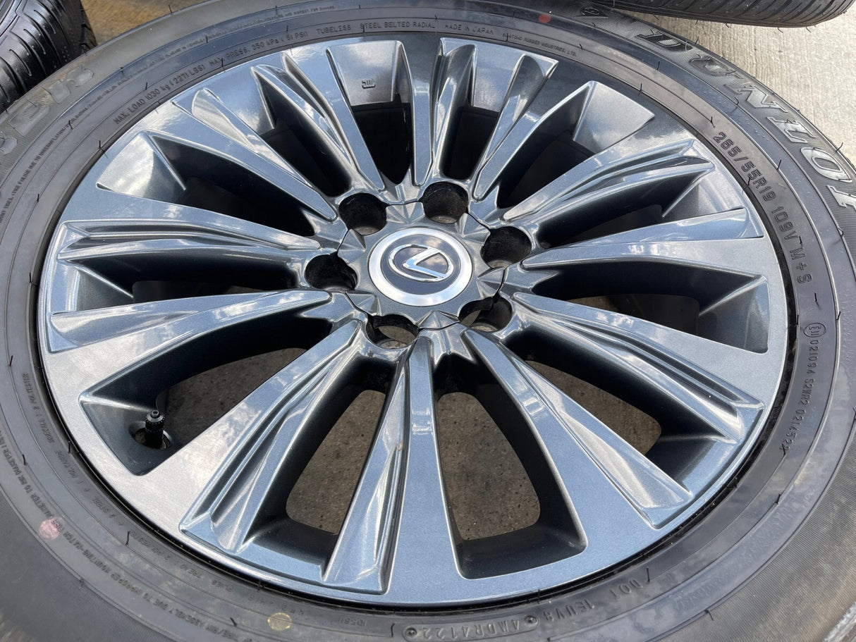19" Lexus GX460 GX470 Tacoma 4Runner OEM 74388 wheels rims 2022 2023 2024 NEW Texas Truck Tire