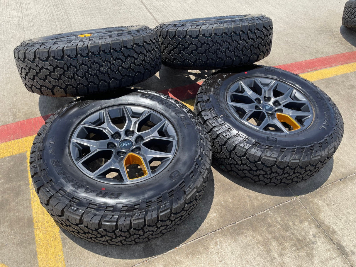 18" Ford Expedition F-150 TREMOR OEM rims wheels TIMBERLINE 2025 2026 2027 NEW Texas Truck Tire