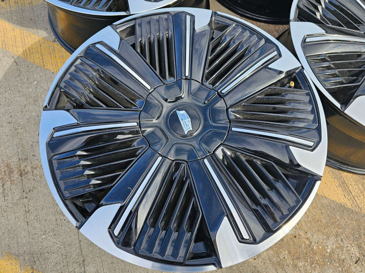 24" Cadillac Escalade IQ EV OEM 8x165 wheels rims Hummer 2500 2024 2025 2026 NEW Texas Truck Tire