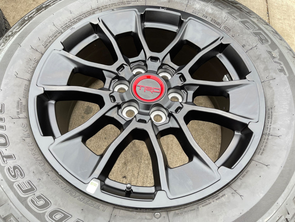 20" Toyota Tundra TRD OEM wheels rims 95314 65196 Sequoia BRIDGESTONE Texas Truck Tire