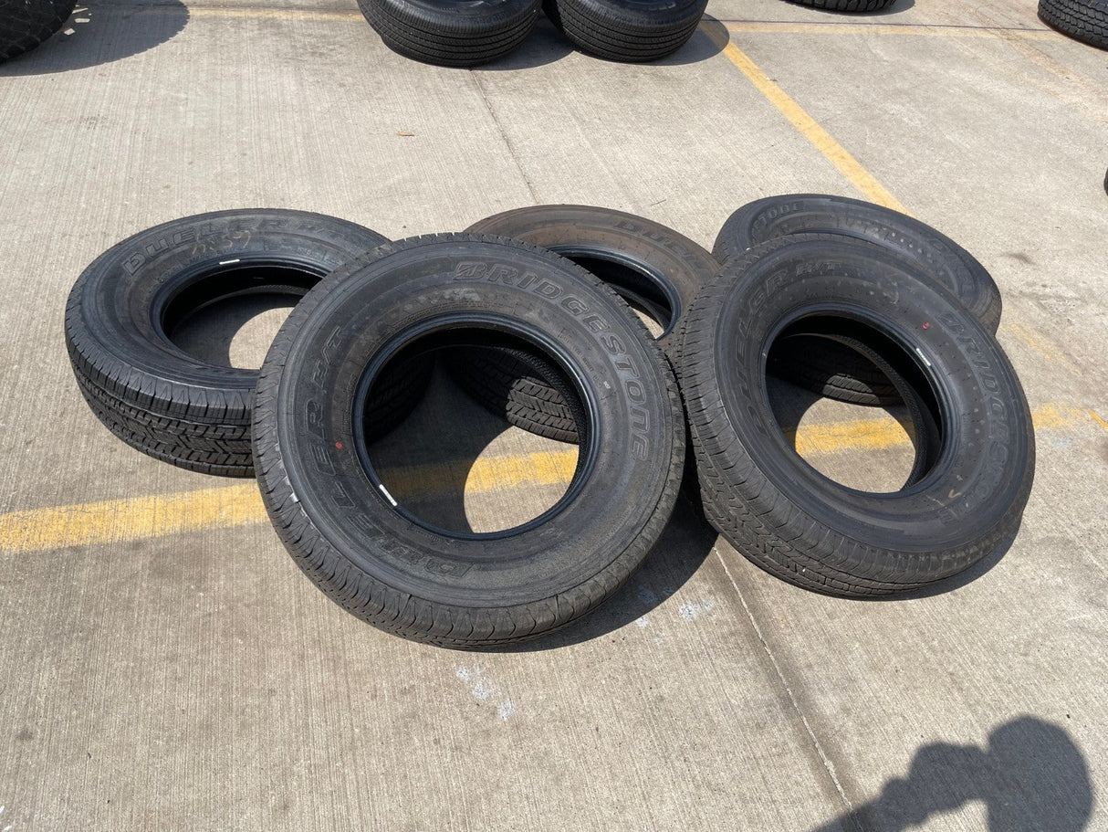 (5) 255/70/16 Bridgestone Dueler H/T tires Jeep Wrangler Bronco Colorado NEW Texas Truck Tire
