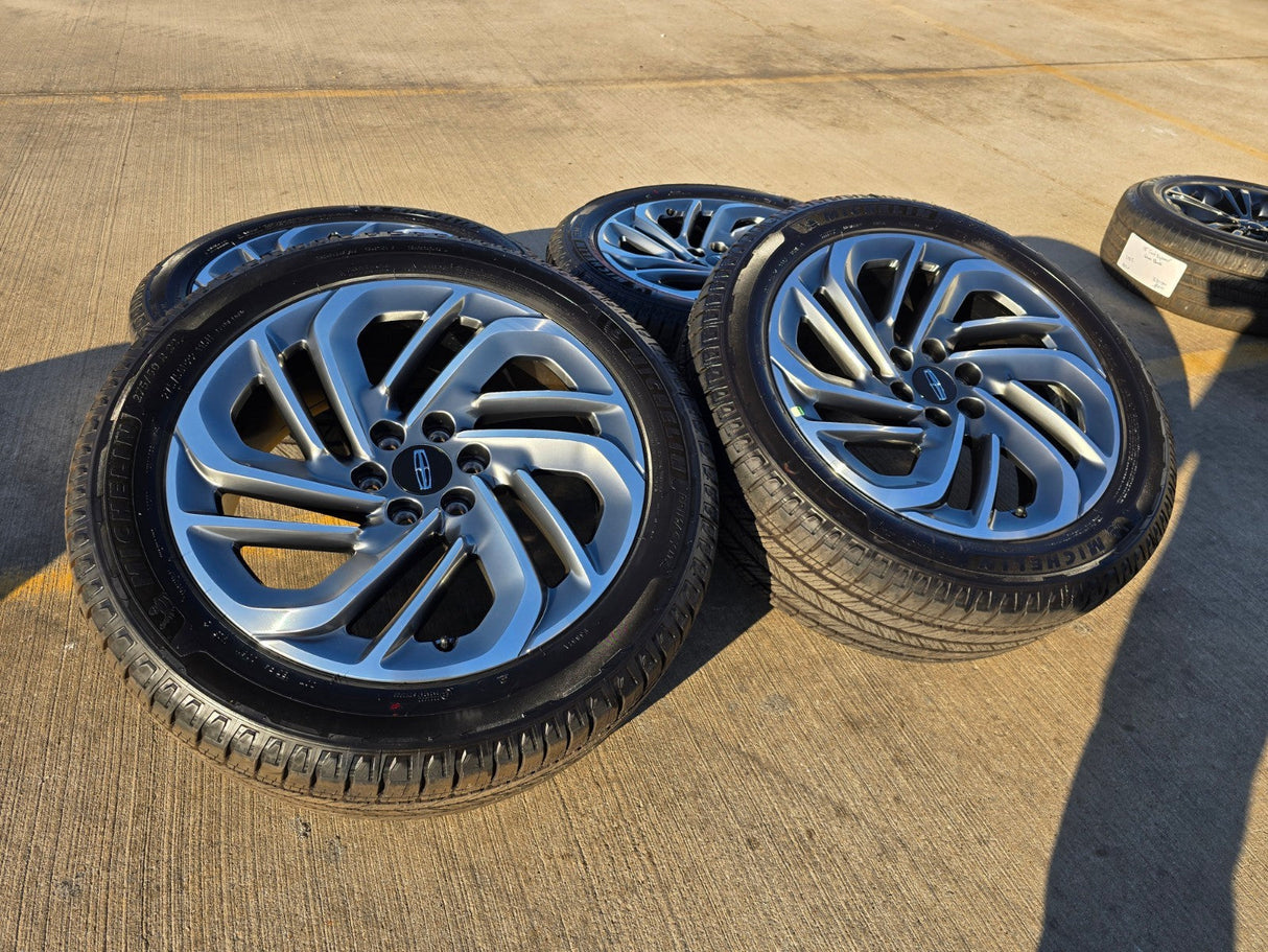 22" Lincoln Navigator OEM 94225 rims wheels BLACK LABEL 2025 2026 MICHELIN NEW Texas Truck Tire
