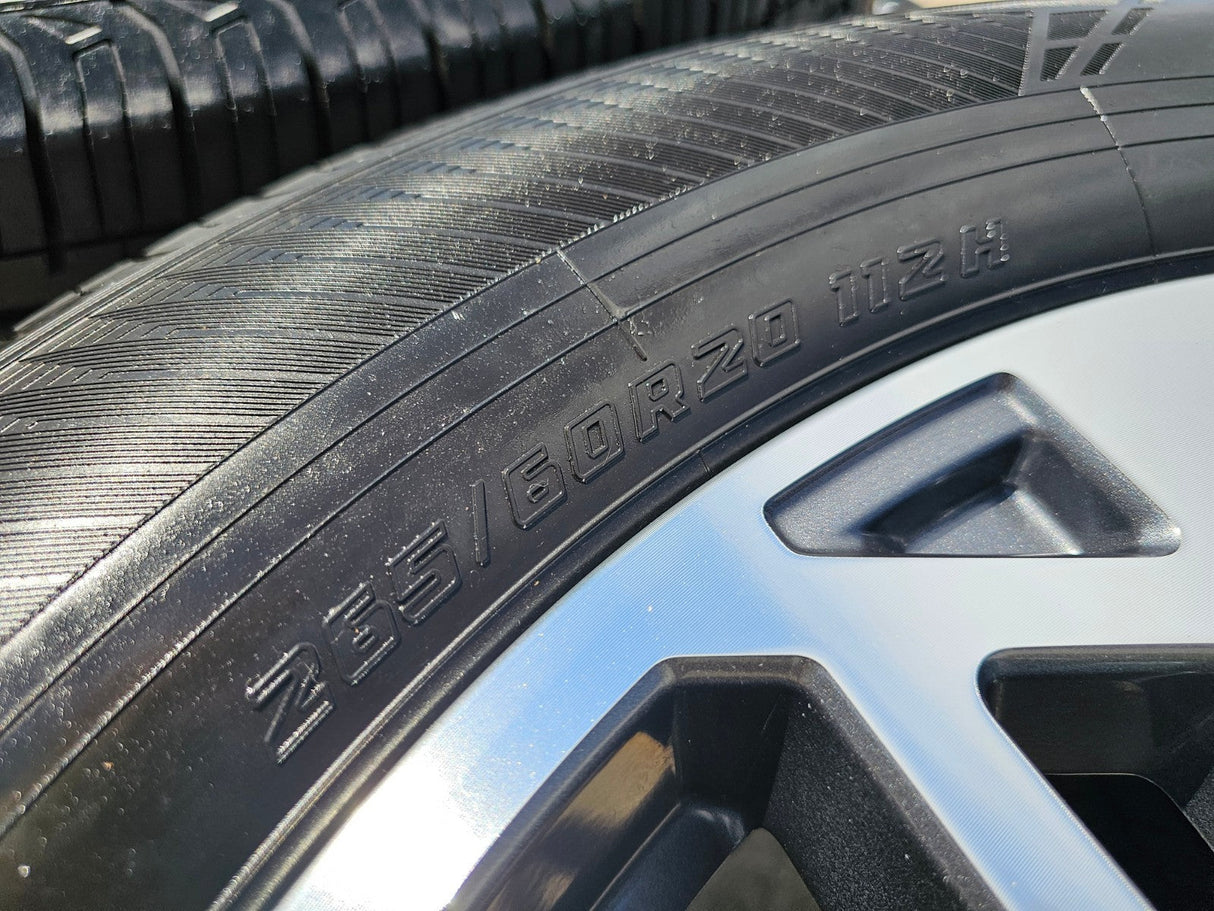 20" Ford F-150 LARIAT Limited OEM 94219 rims wheels Expedition 2026 NEW YOKOHAMA Texas Truck Tire