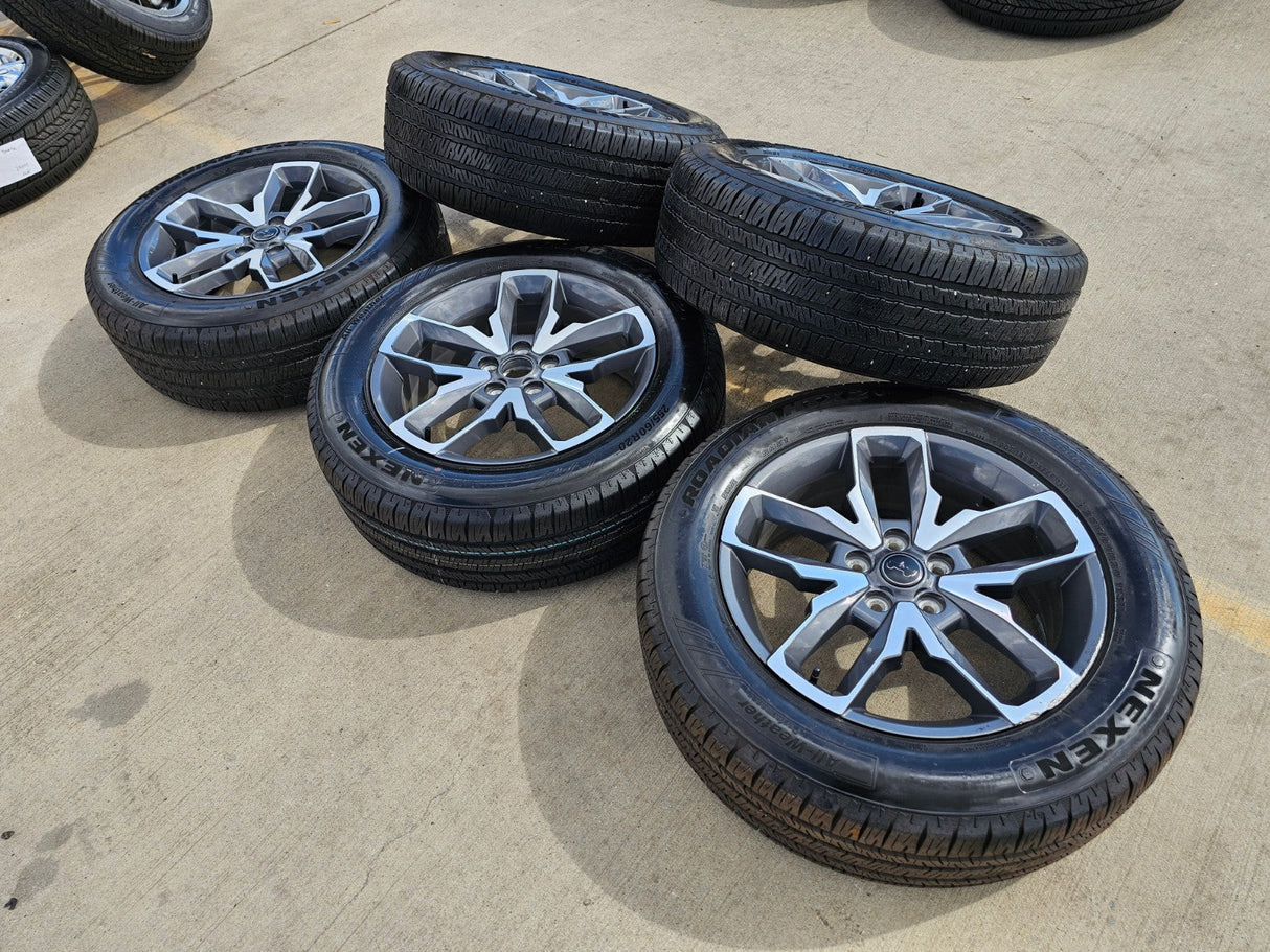 20" Jeep Wrangler Rubicon 4XE OEM 9333 wheels rims Gladiator 2024 2025 2026 Texas Truck Tire