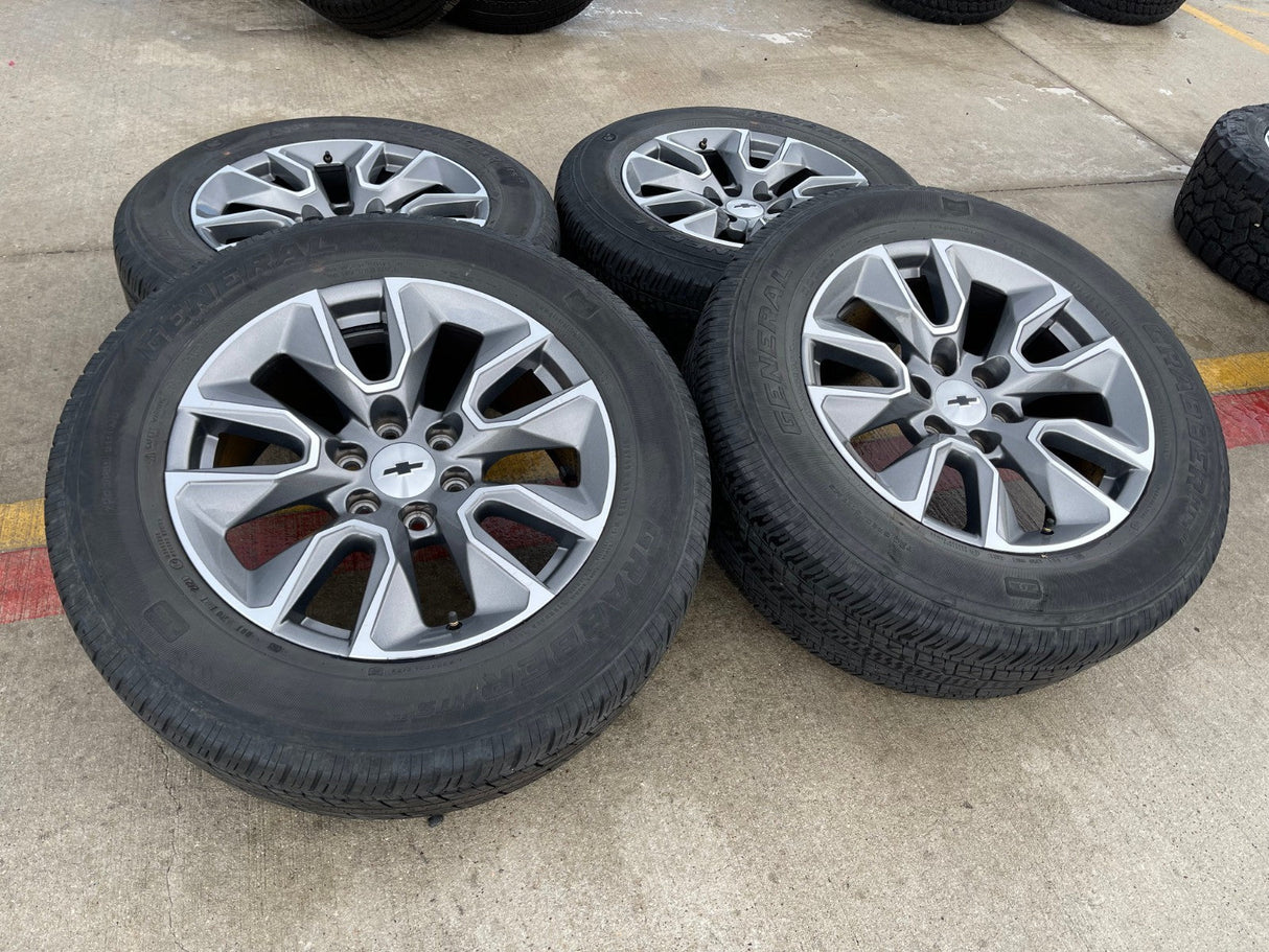 20" Chevy Silverado 1500 Tahoe Suburban OEM 5915 5916 wheels rims Texas Truck Tire