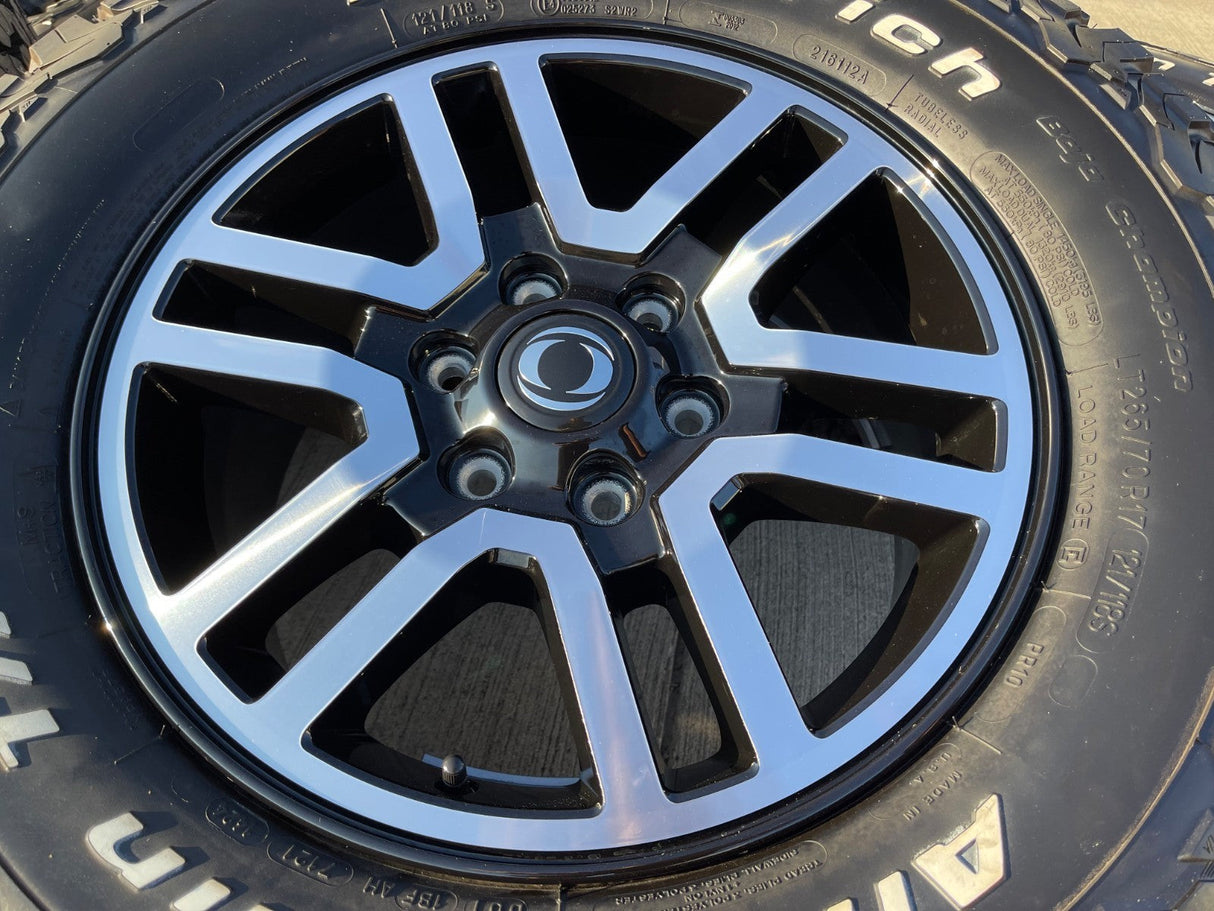 17" INEOS Grenadier OEM black wheels rims 8775 tires 2023 2024 2025 2026 NEW BFG Texas Truck Tire