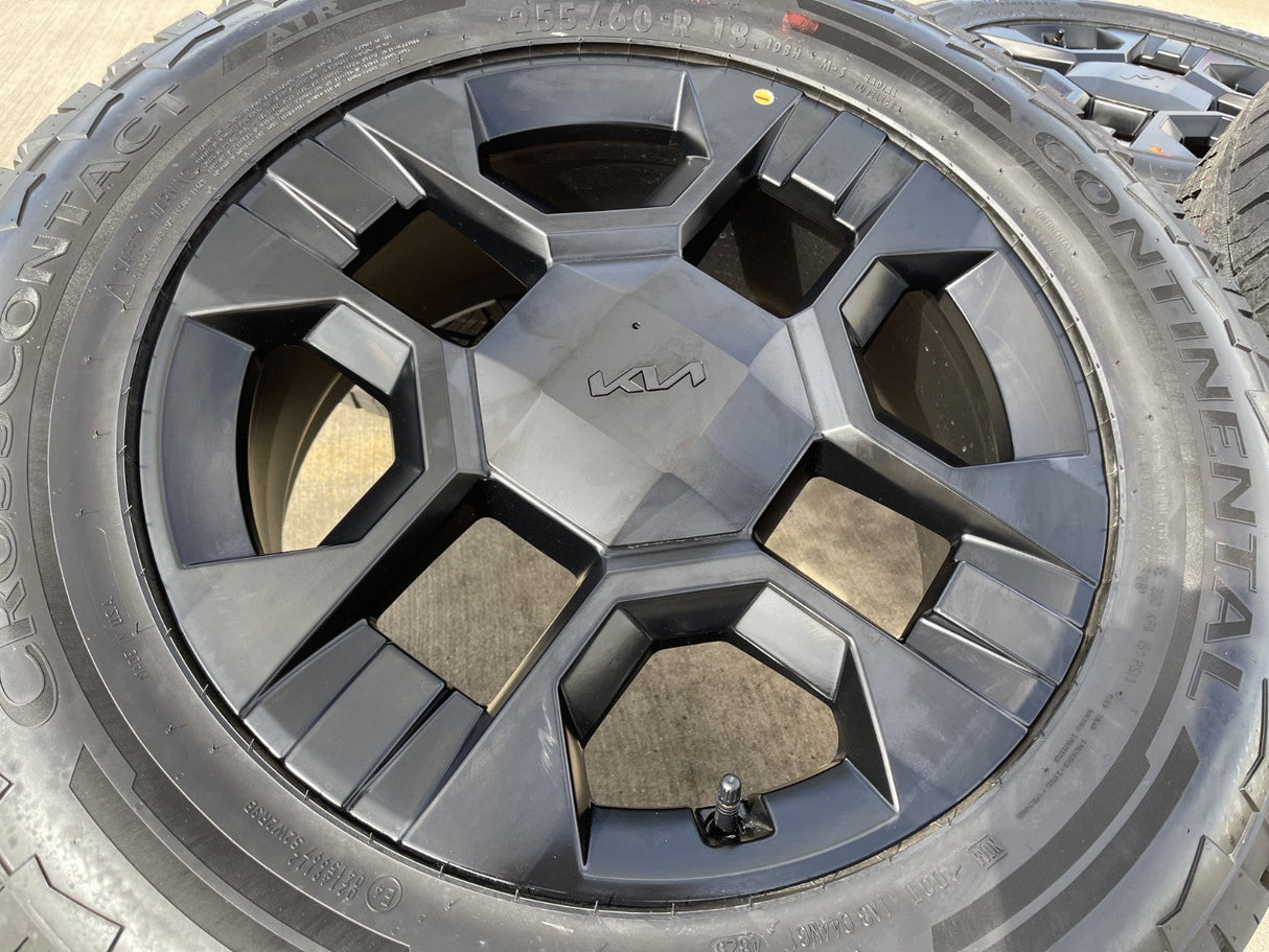 18" Kia Telluride X-PRO OEM wheels rims Sorento Sedona 2026 2027 NEW Texas Truck Tire