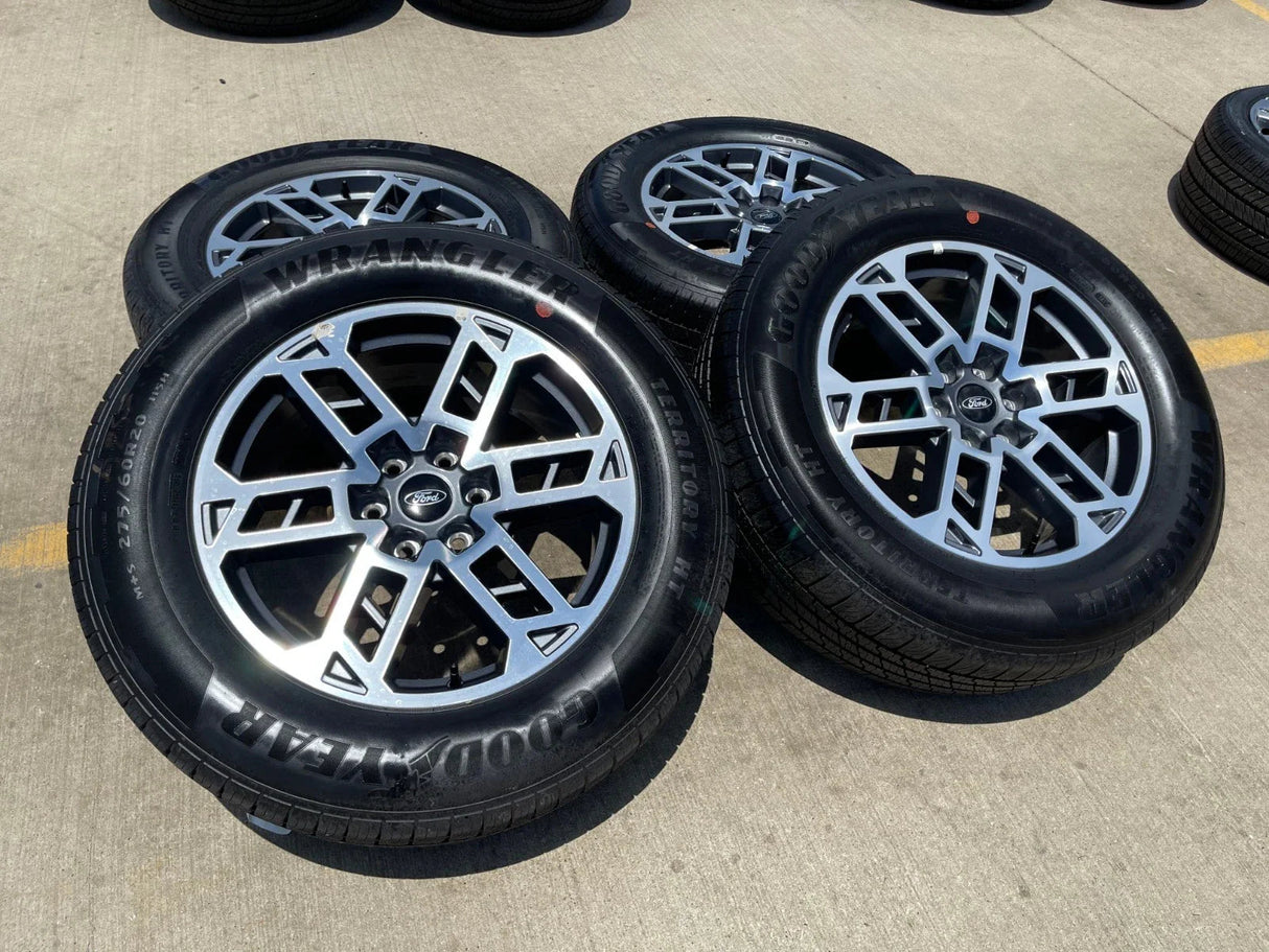 20" Ford F-150 LARIAT Limited OEM 94219 rims wheels Expedition 2025 2026 NEW Texas Truck Tire