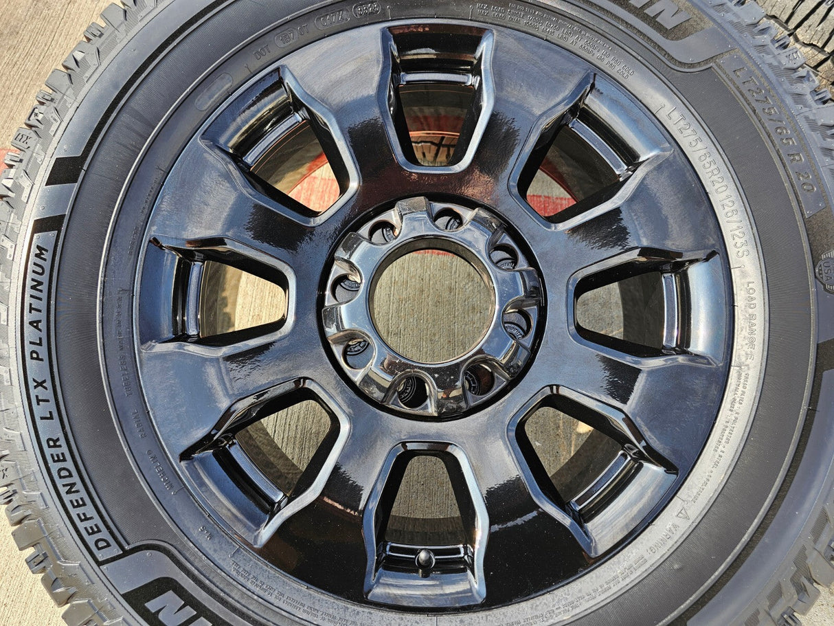 20" Ford F-250 F-350 OEM 10101 rims wheels NEW MICHELIN PLATINUM Texas Truck Tire