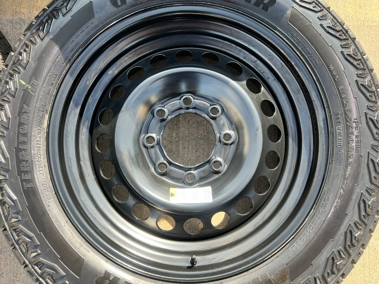 22" Chevy Silverado GMC Sierra 2500 OEM Transport wheels rims 2024 2025 2026 NEW Texas Truck Tire