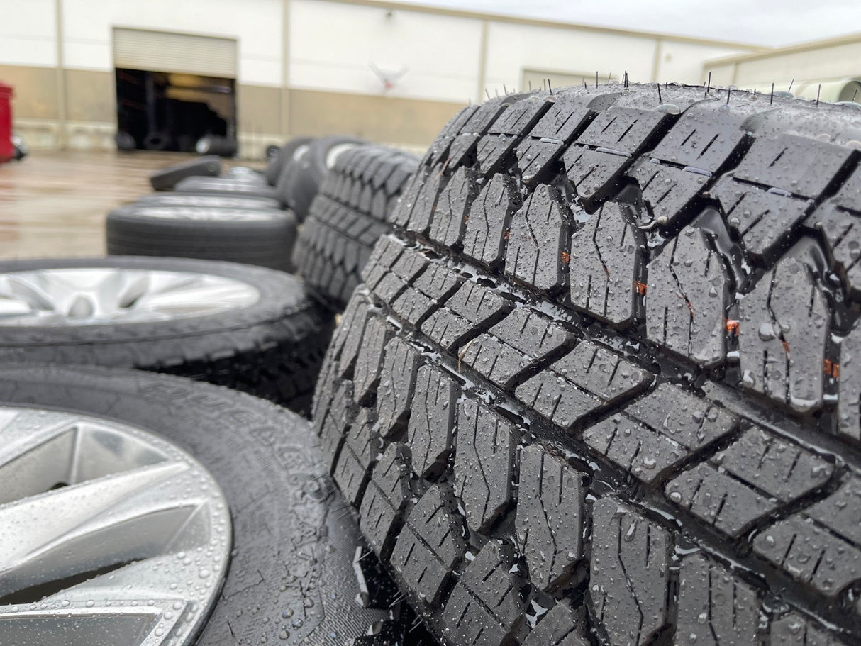 20" Chevy Tahoe Silverado LTZ 5920 OEM wheels rims Yukon BRIDGESTONE A/T NEW Texas Truck Tire