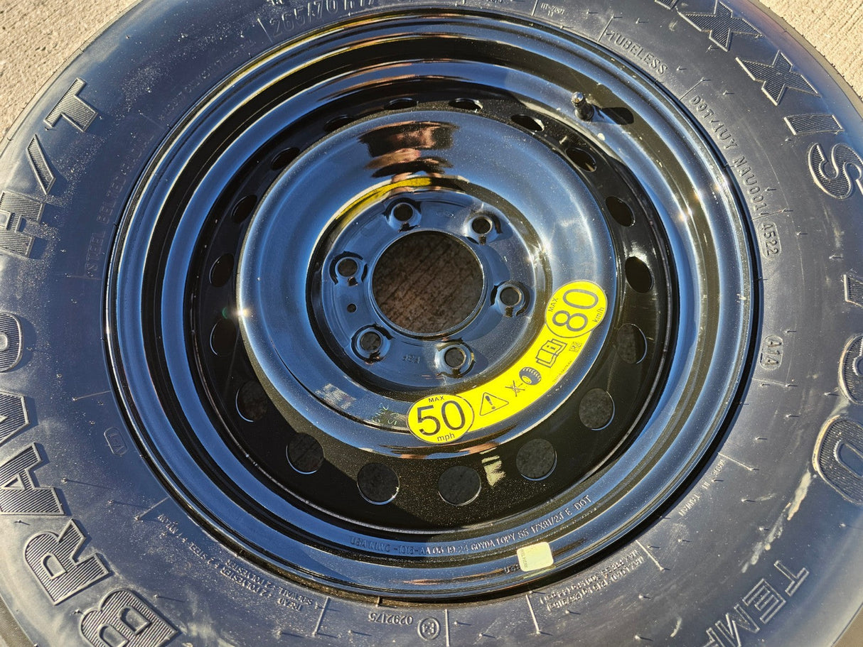 17" 17x8.5 Ford Bronco wheel rim 10227 SASQUATCH Ranger Raptor spare 2024 2025 Texas Truck Tire