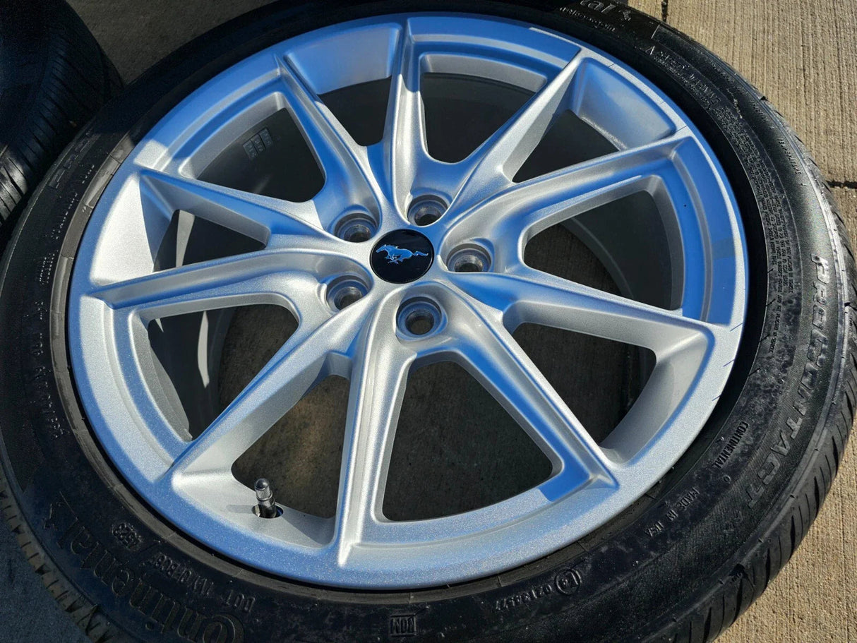 19" Ford Mustang Stealth GT OEM wheels rims 95759 tires 2021 2022 2023 2024 2025 Texas Truck Tire