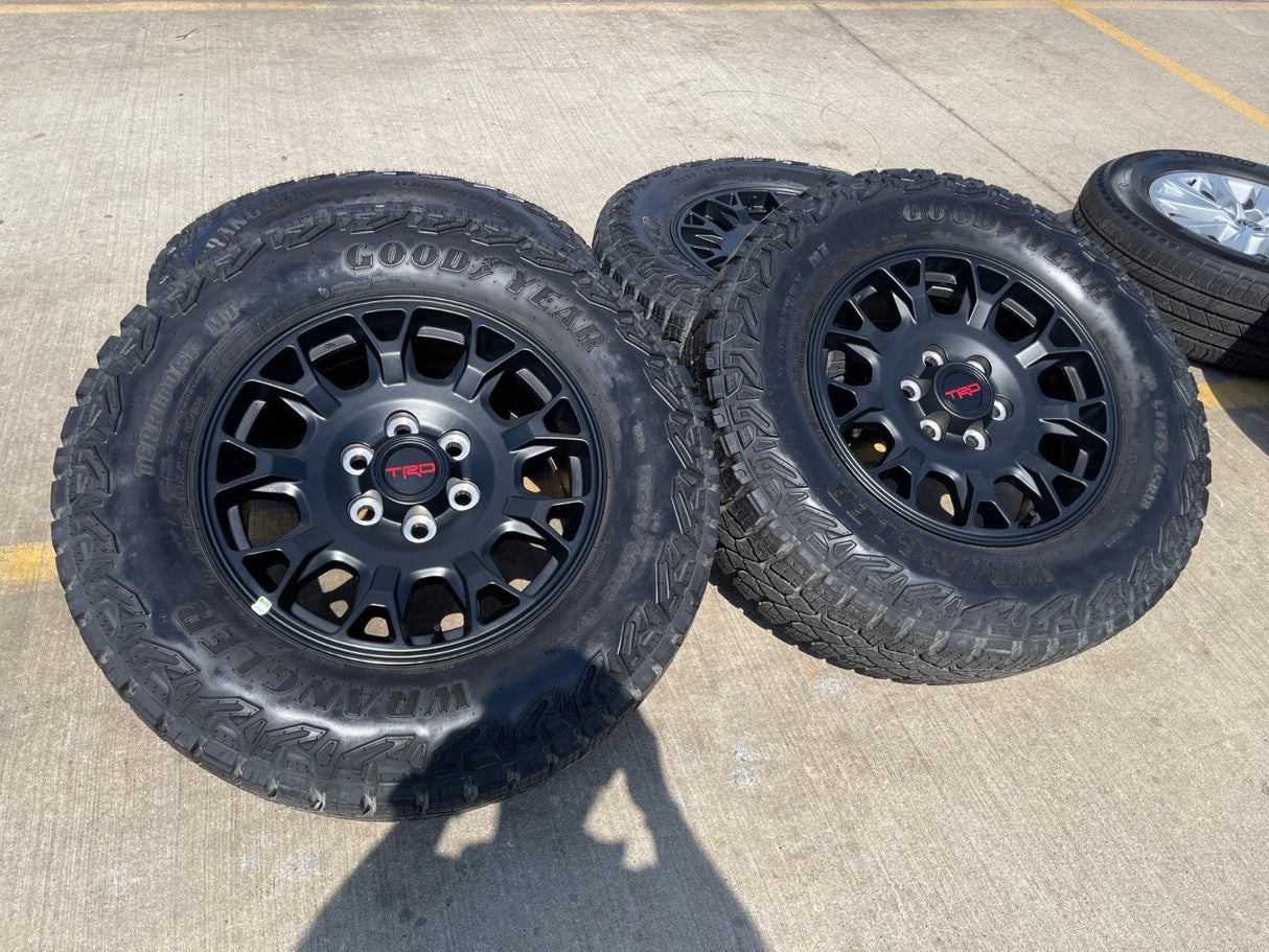 18" Toyota Tacoma 4Runner TRD Pro OEM 95973 wheels rims 2024 2025 2026 Texas Truck Tire