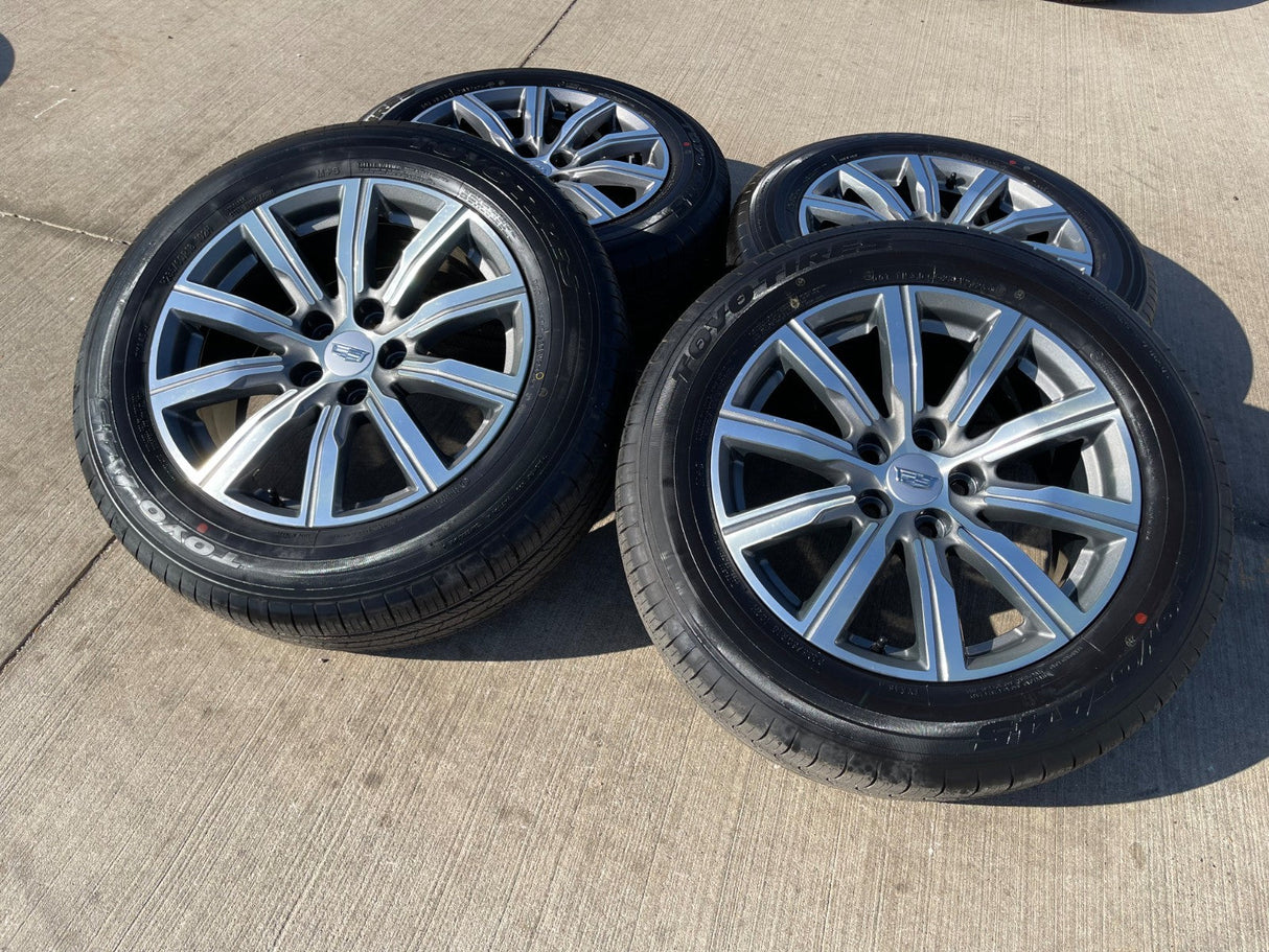 18" Cadillac XT4 OEM 4820 wheels rims 2023 2024 2025 2026 NEW Texas Truck Tire