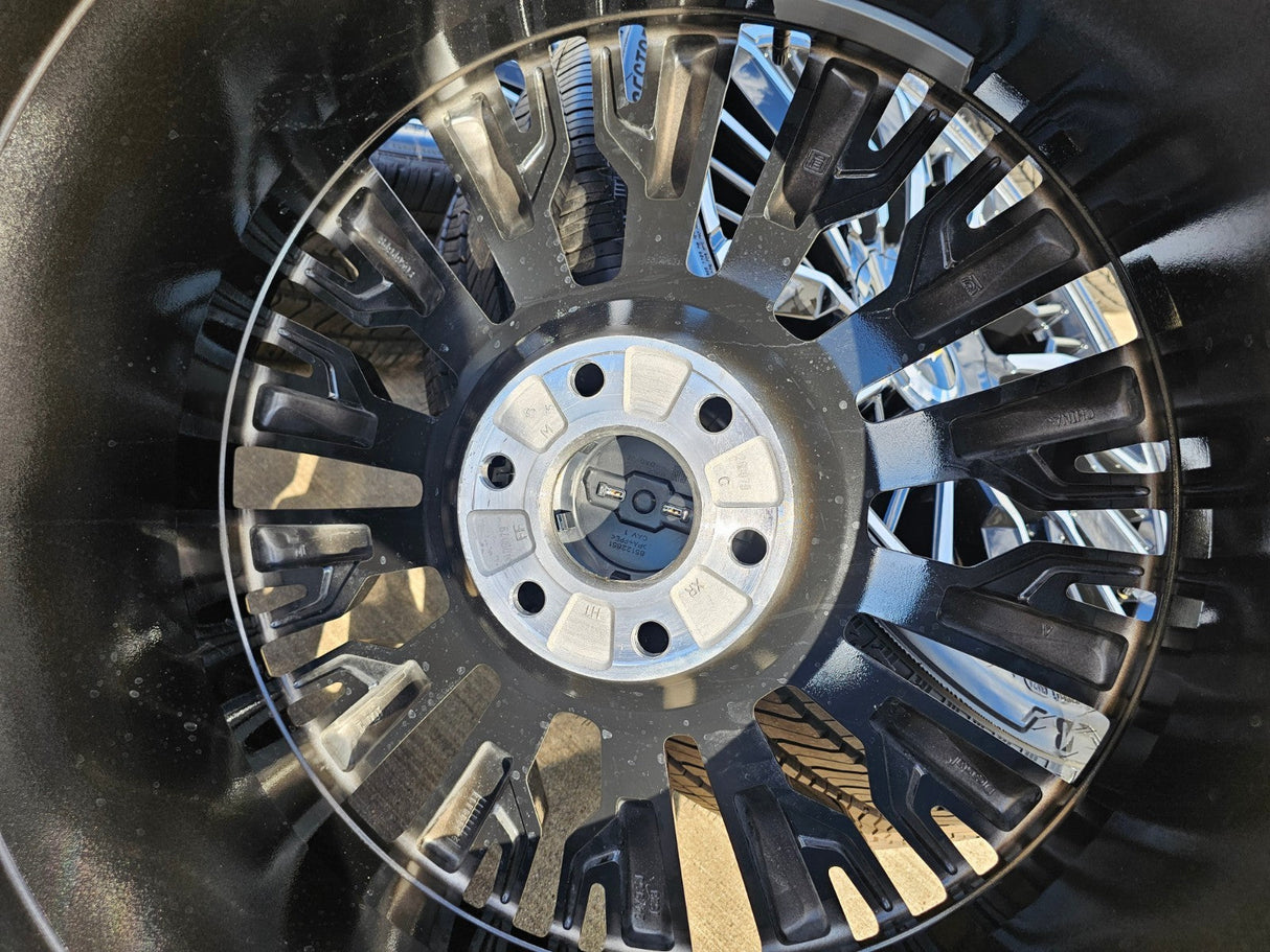 24" Chevy Tahoe Suburban Silverado OEM High Country wheels rims 2025 2026 NEW Texas Truck Tire