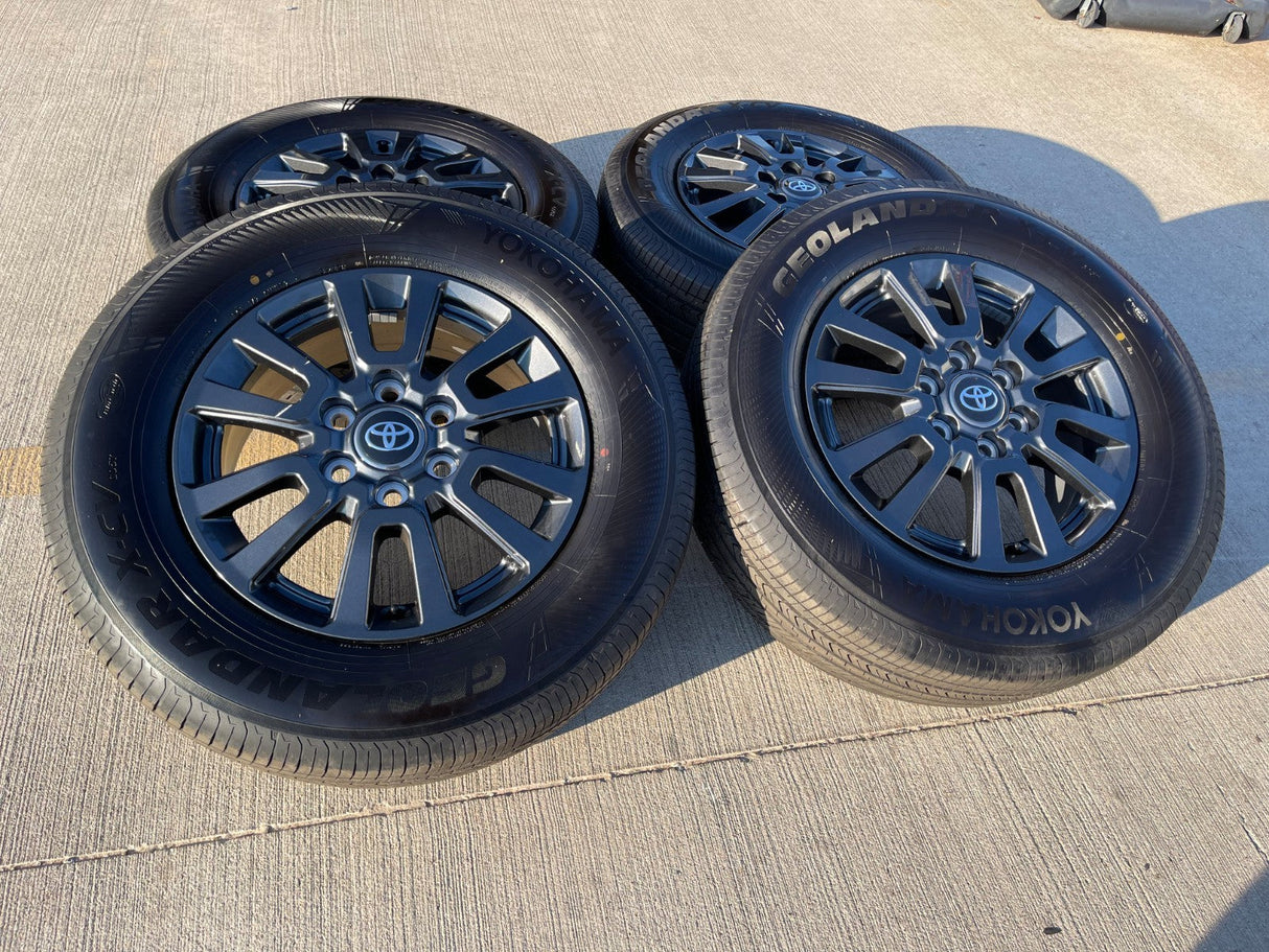 18" Land Cruiser Tundra Sequoia 4Runner GX550 OEM 95953 wheels rims 2026 NEW Texas Truck Tire