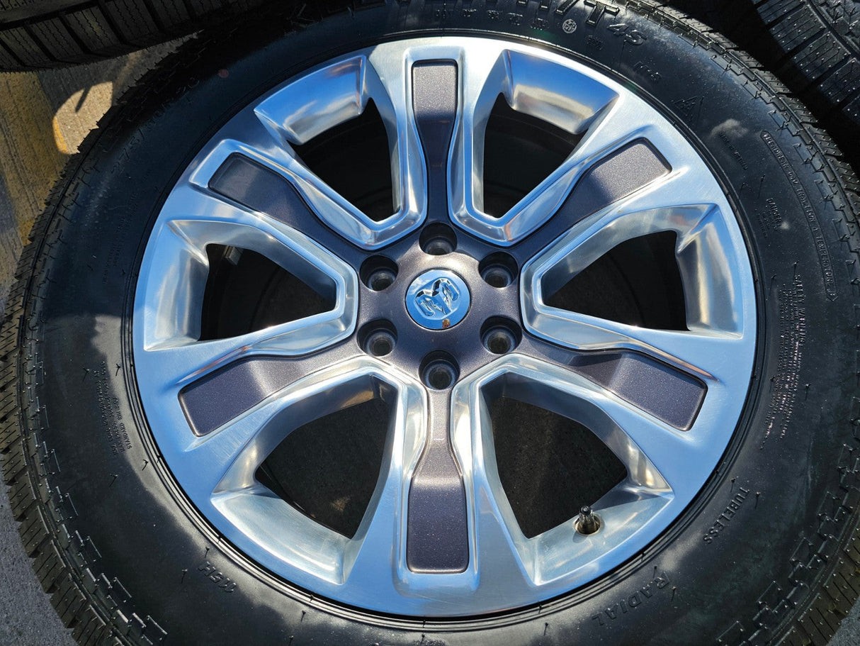 20" Dodge Ram 1500 OEM Laramie Long Horn 2678 2682 wheels rims NEW Kenda Texas Truck Tire