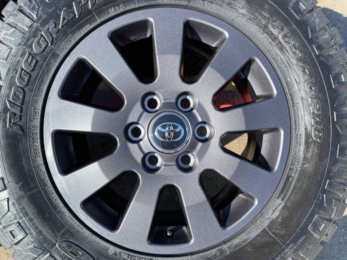 18" Toyota Land Cruiser OEM wheels rims 95952 75304 Tundra Sequoia NEW NITRO Texas Truck Tire