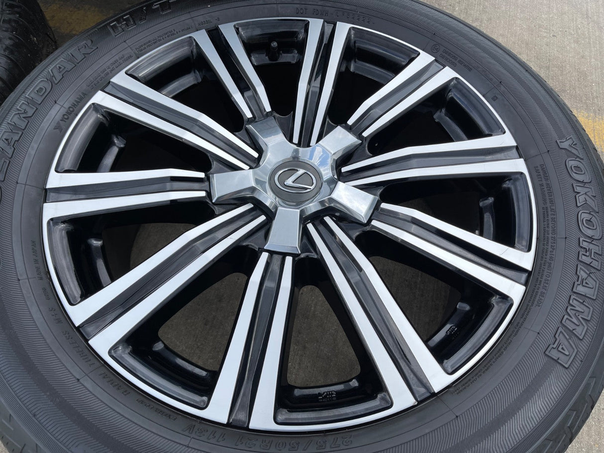21" Lexus LX570 Land Cruiser OEM 74341 wheels rims tires 5x150 DISCOUNTED Texas Truck Tire