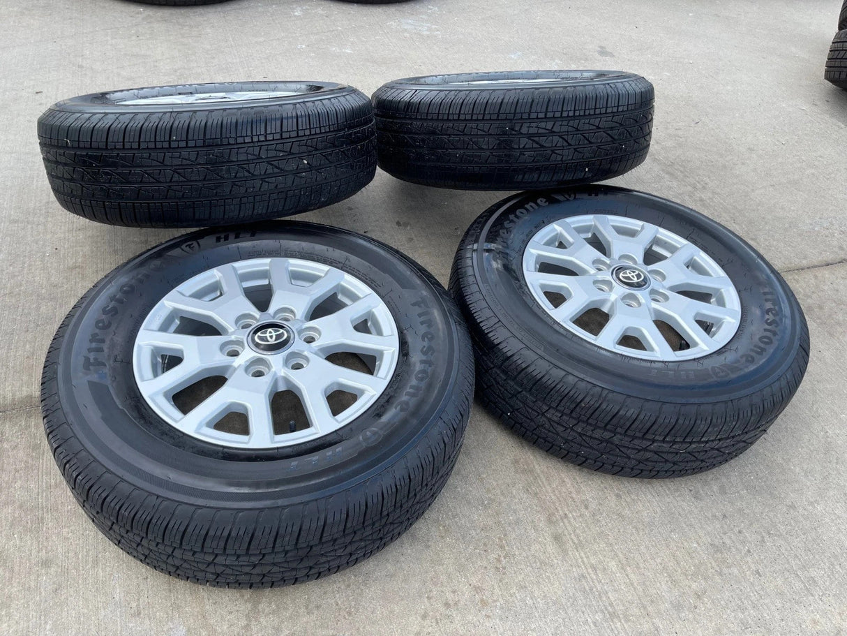 17" Toyota Tacoma 4Runner TRD OEM 10637 94254 wheels rims 2025 2026 FIRESTONE Texas Truck Tire