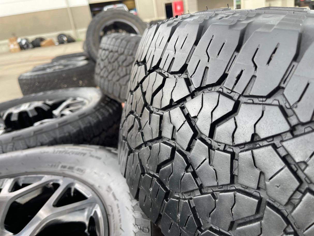 20" Ford F-250 F-350 OEM Lariat wheels rims 10292 tires GOODYEAR A/T Texas Truck Tire