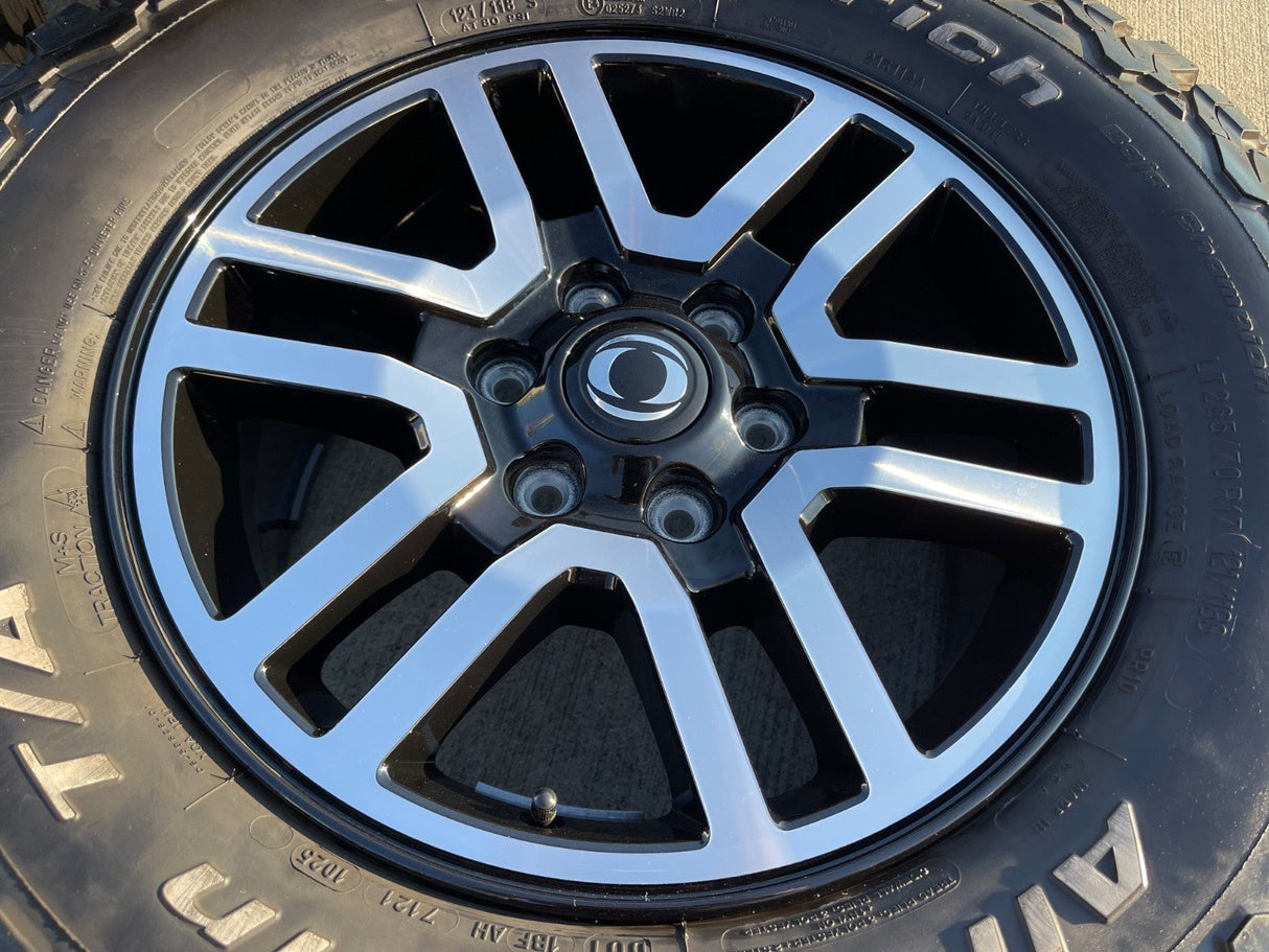 17" INEOS Grenadier OEM black wheels rims 8775 tires 2023 2024 2025 2026 NEW BFG Texas Truck Tire