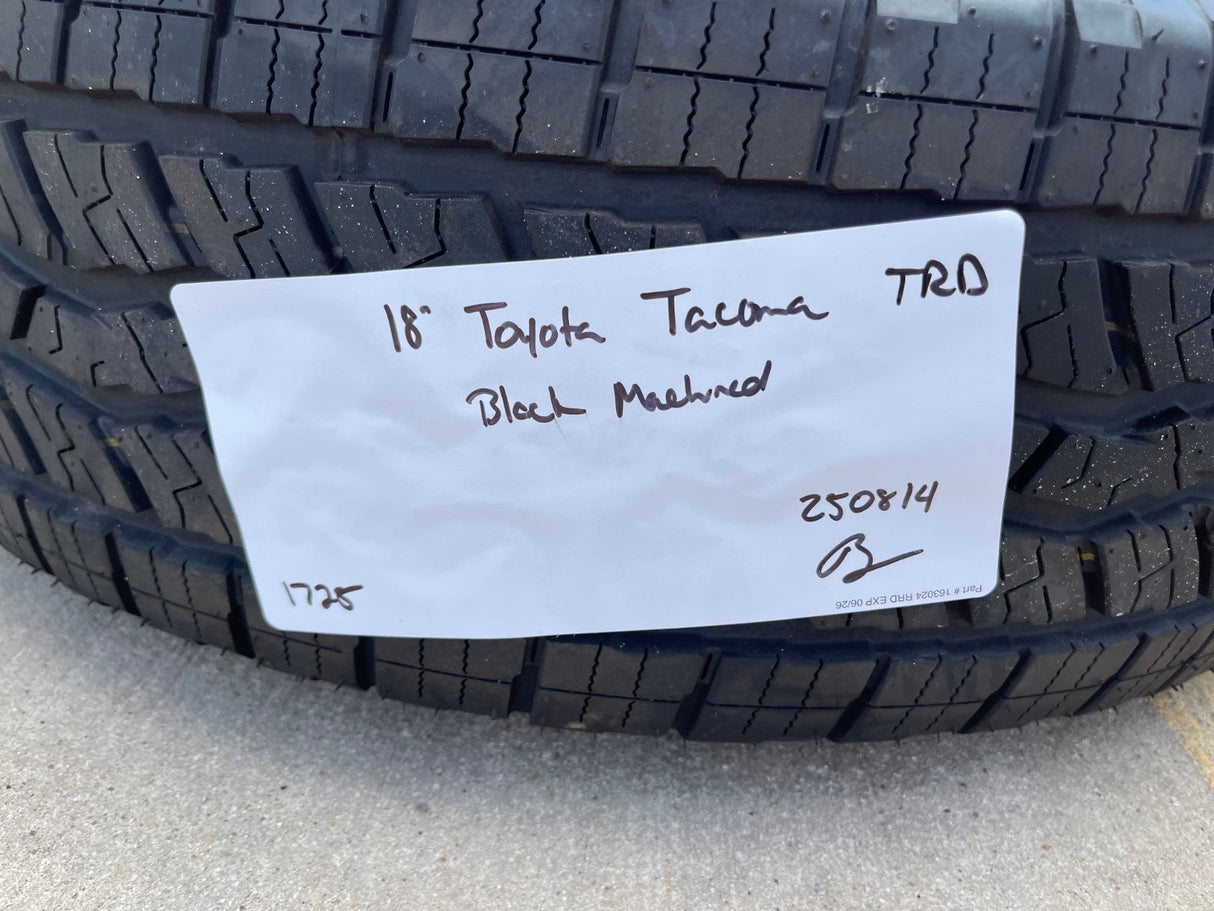 18" Toyota Tacoma 4Runner TRD OEM 94199 wheels rims tires 2024 2025 2026 NEW Texas Truck Tire