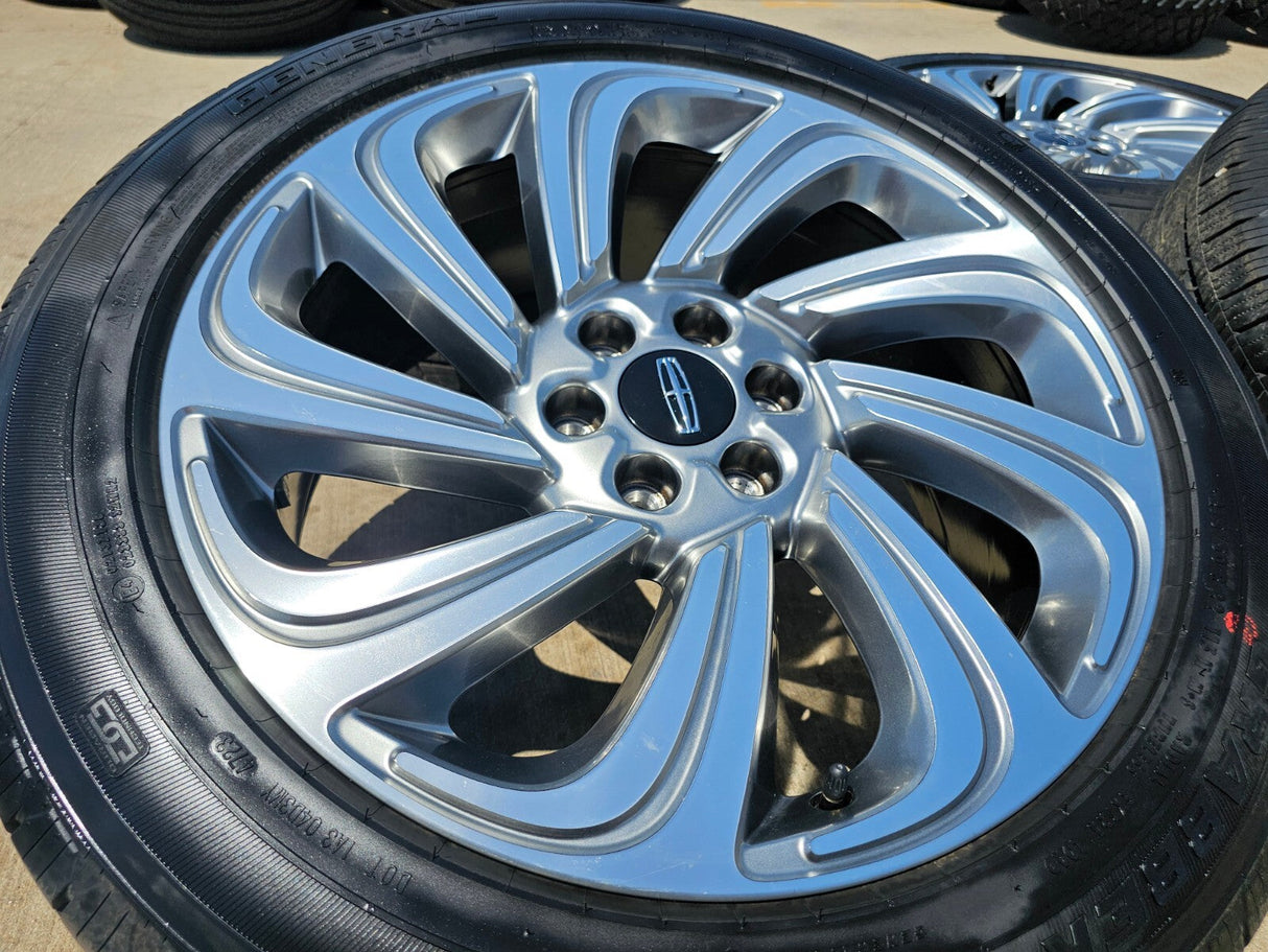 22" Lincoln Navigator OEM rims wheels tires 10497 RESERVE 2023 2024 2025 NEW Texas Truck Tire