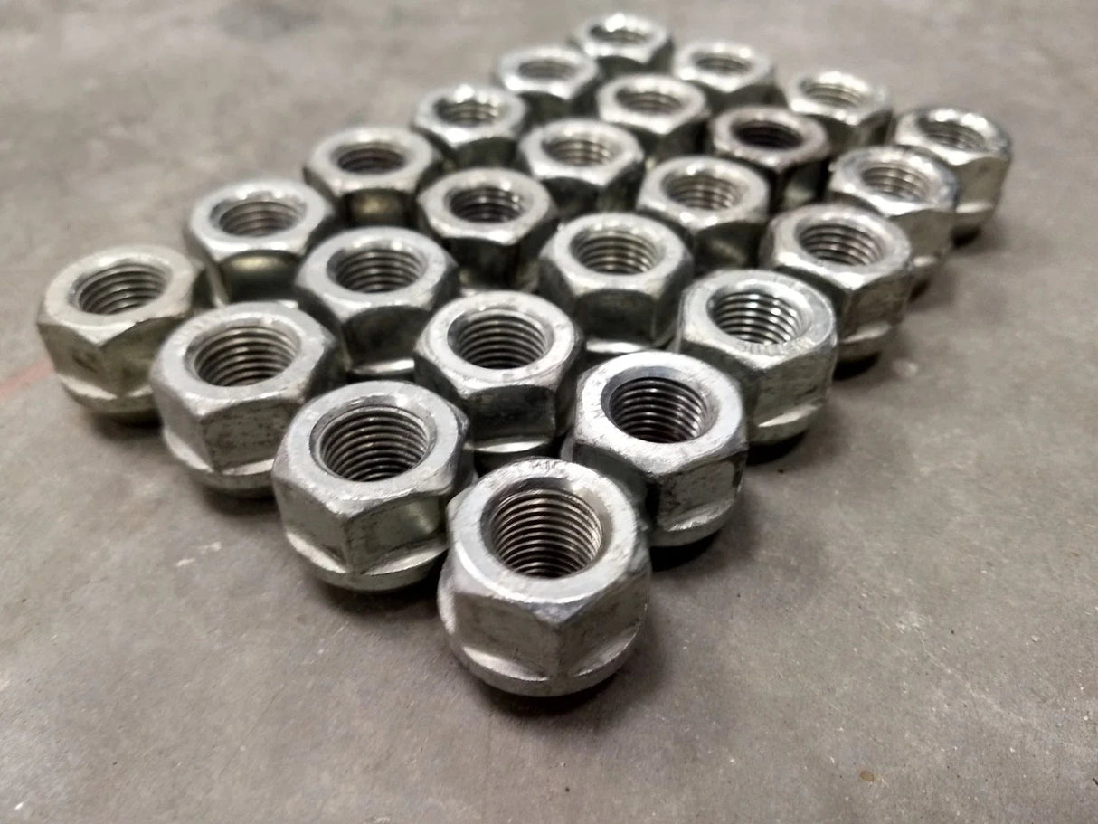 (24) 14x1.5 OEM GM lug nuts open end 1500 Chevy Silverado GMC Cadillac 1999-2026 Texas Truck Tire