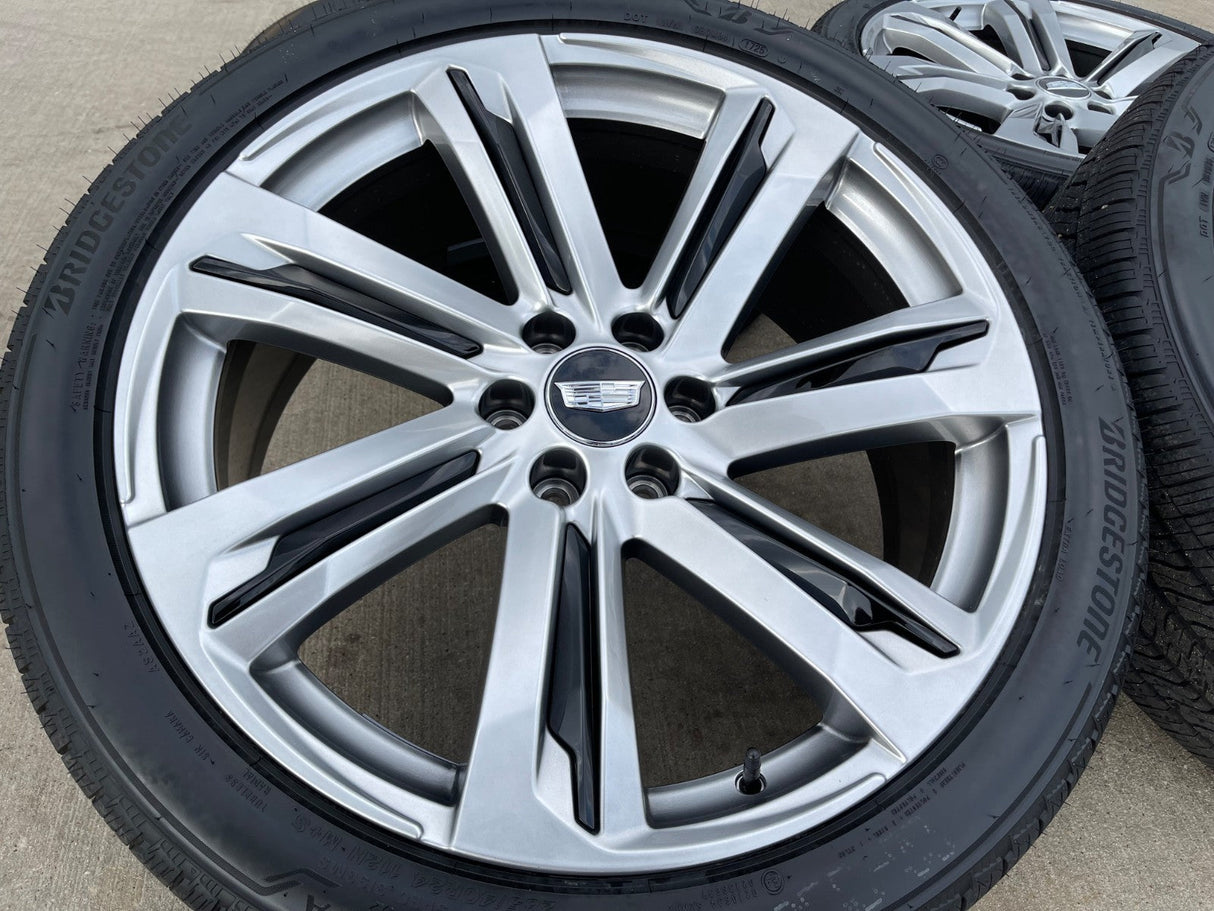 24" Cadillac Escalade V OEM wheels rims 2023 2024 2025 2026 NEW BRIDGESTONE Texas Truck Tire