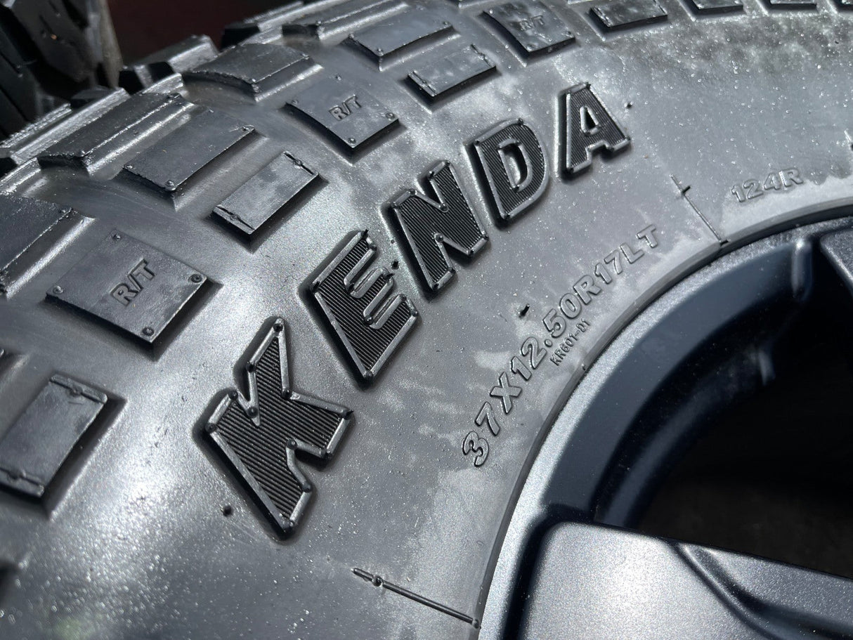 17" Ford Bronco wheels rims 95292 10383 SASQUATCH Ranger tires KENDA 37" Texas Truck Tire